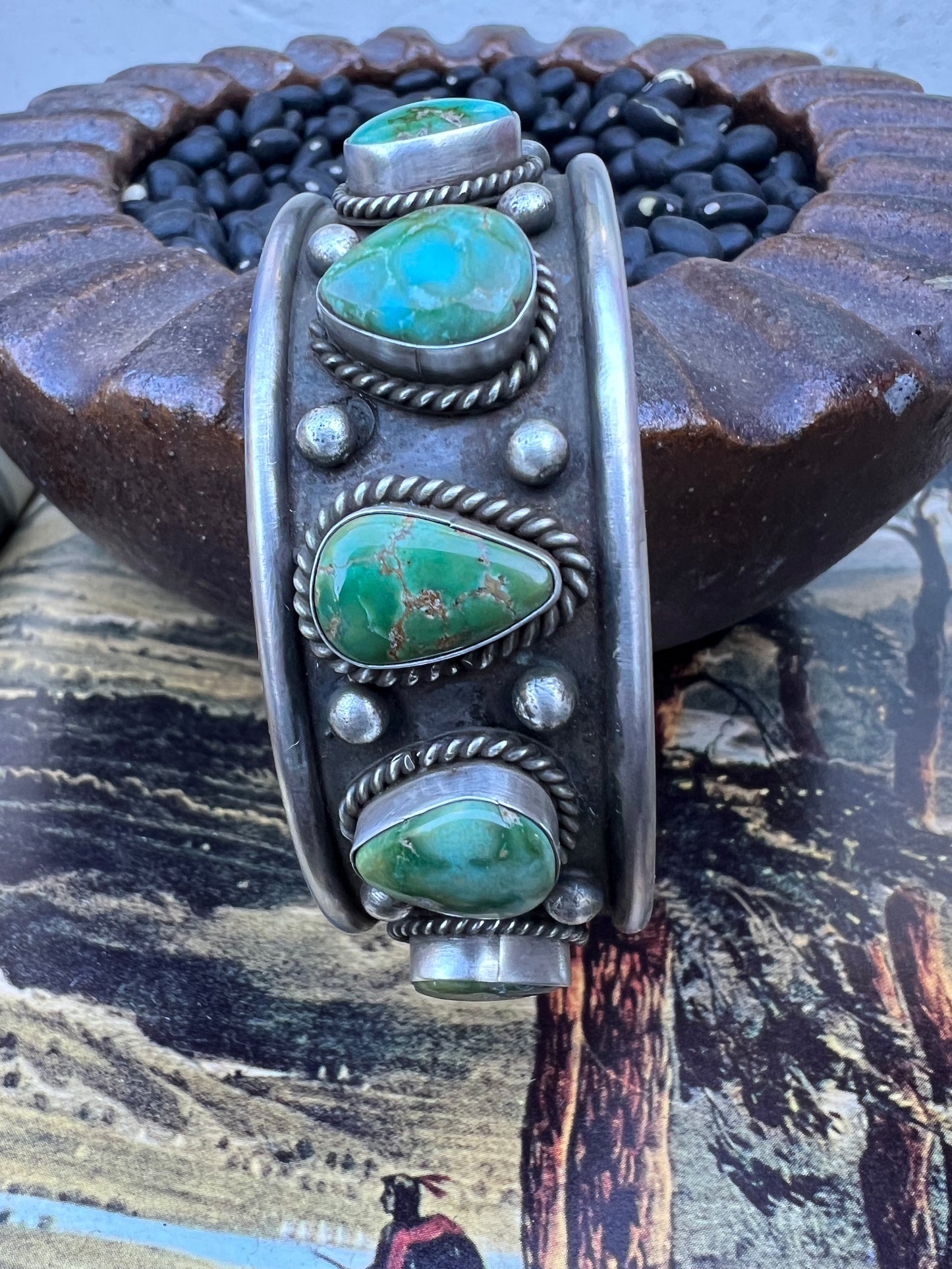 Sonoran Gold Bar Cuff