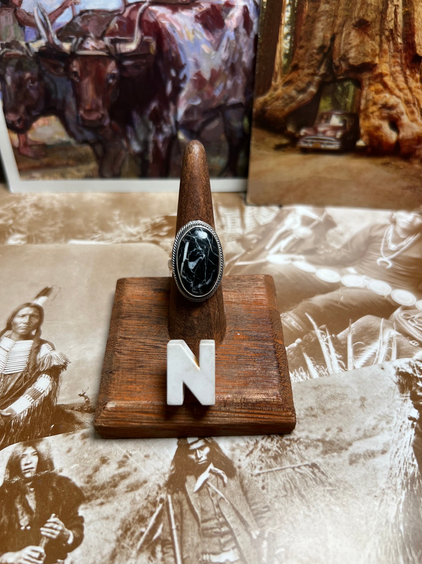 White Buffalo Ring