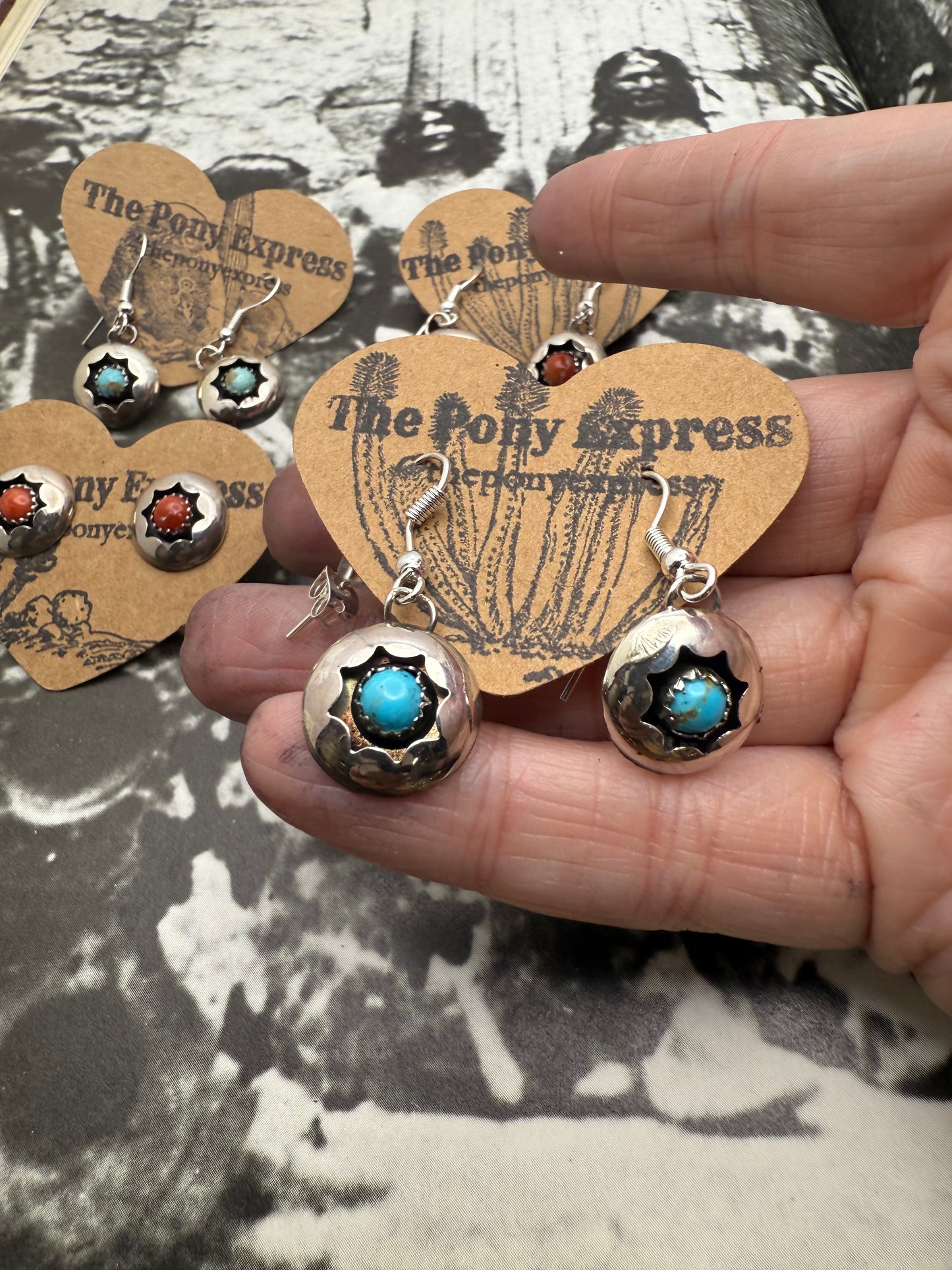 Flower Shadowbox Earrings