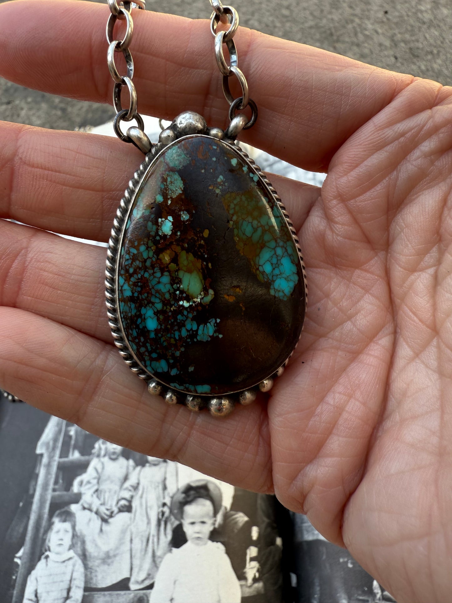 Big Foot Turquoise Necklace