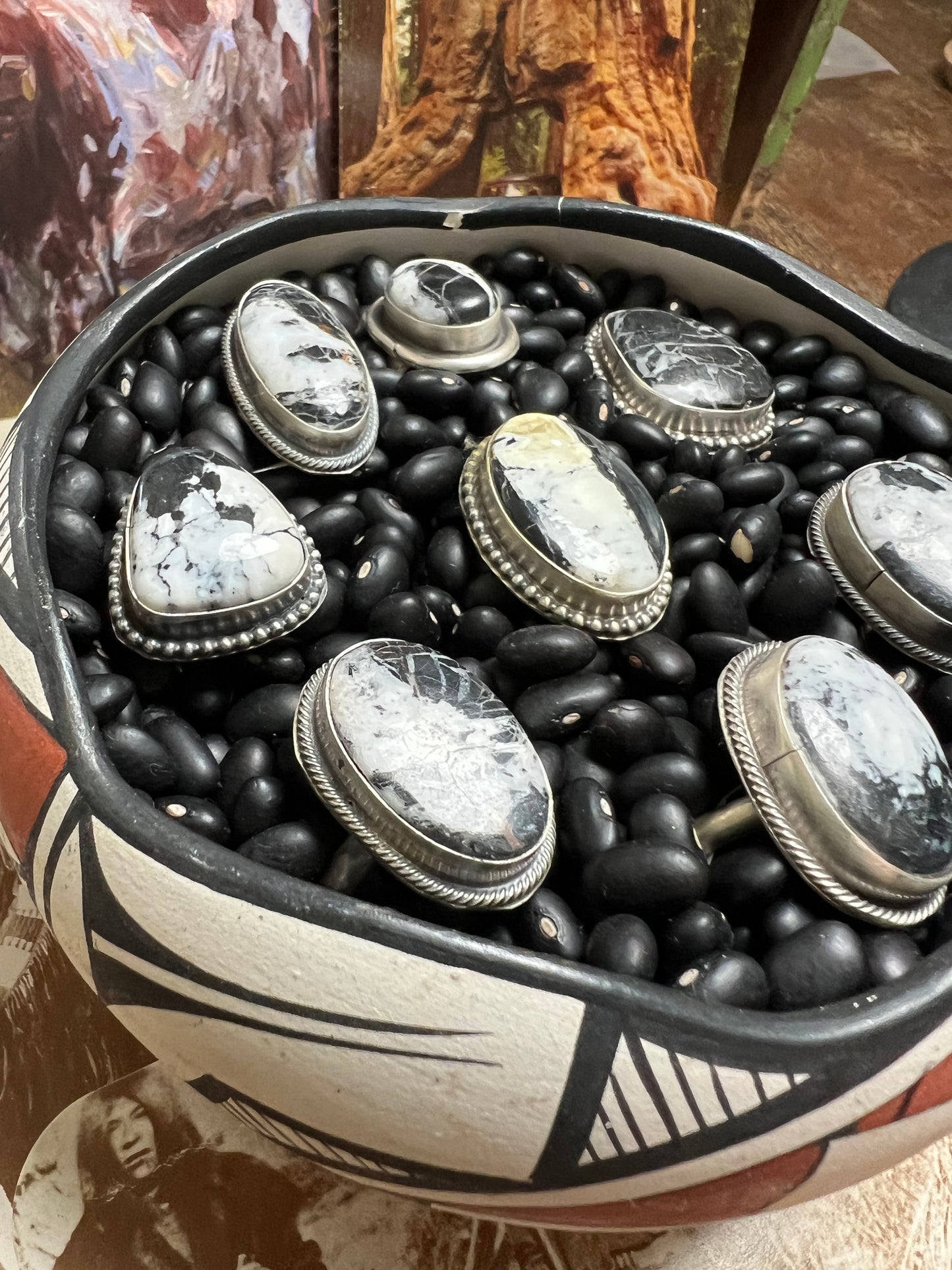 White Buffalo Ring