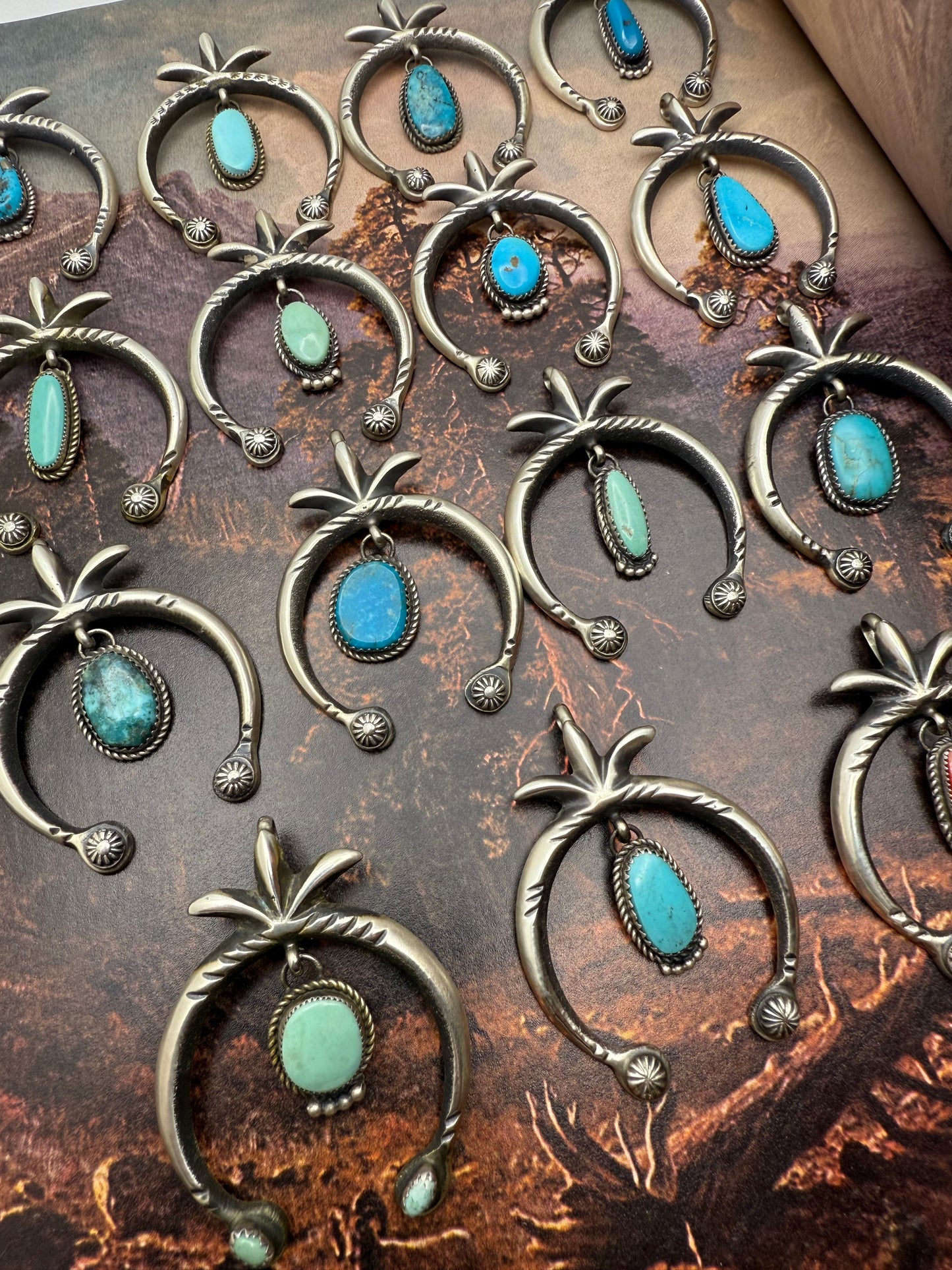 Turquoise Naja Pendant