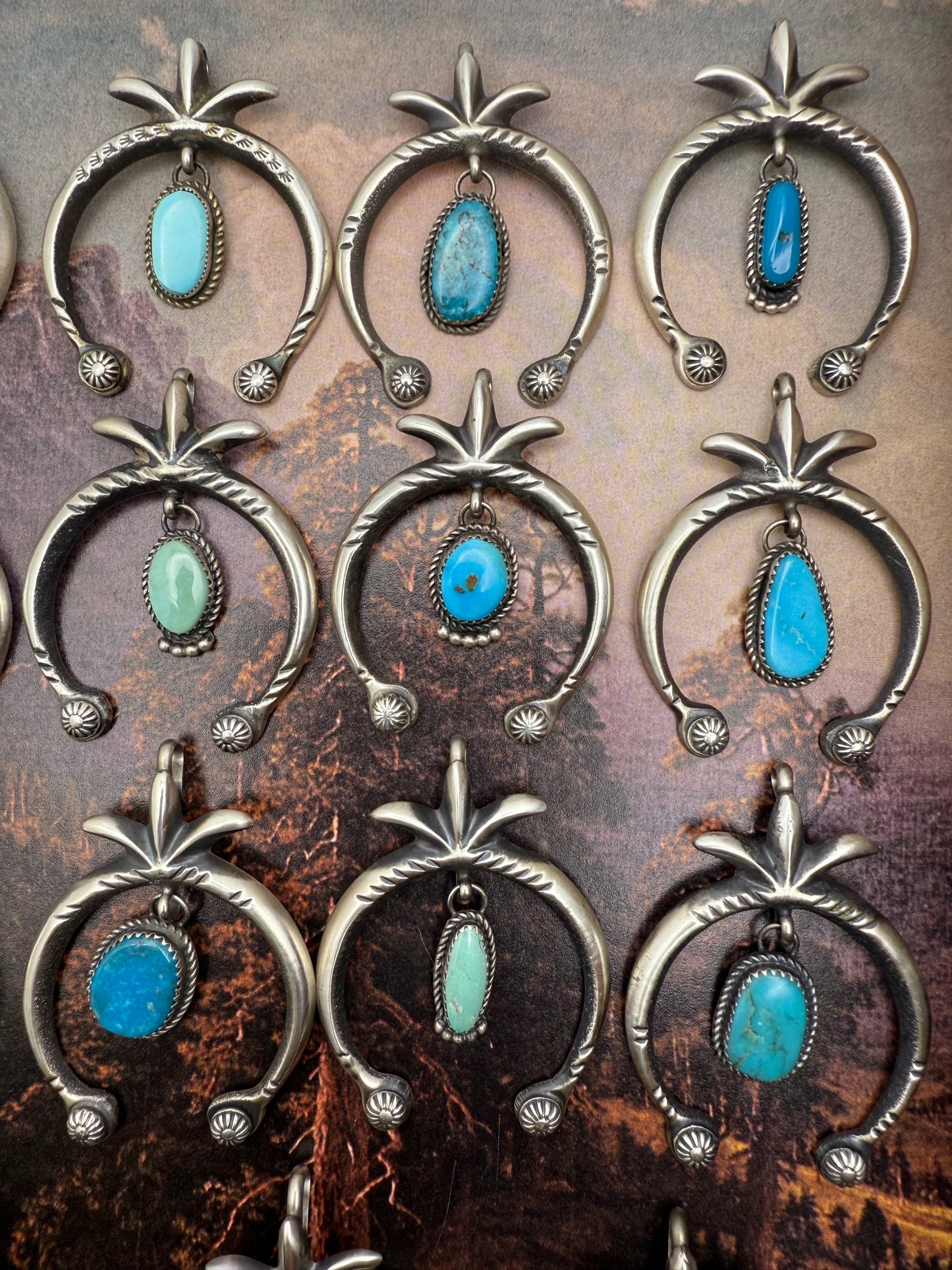 Turquoise Naja Pendant