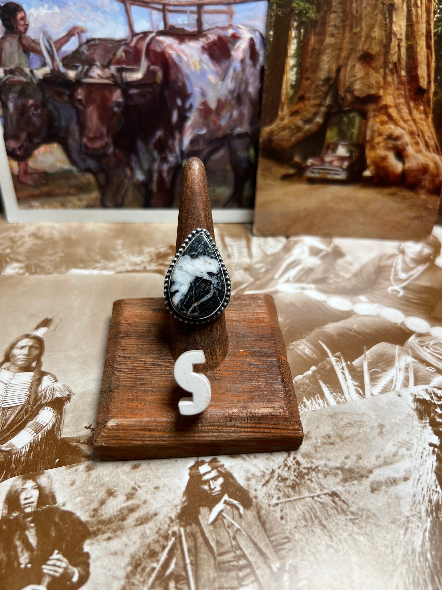 White Buffalo Ring
