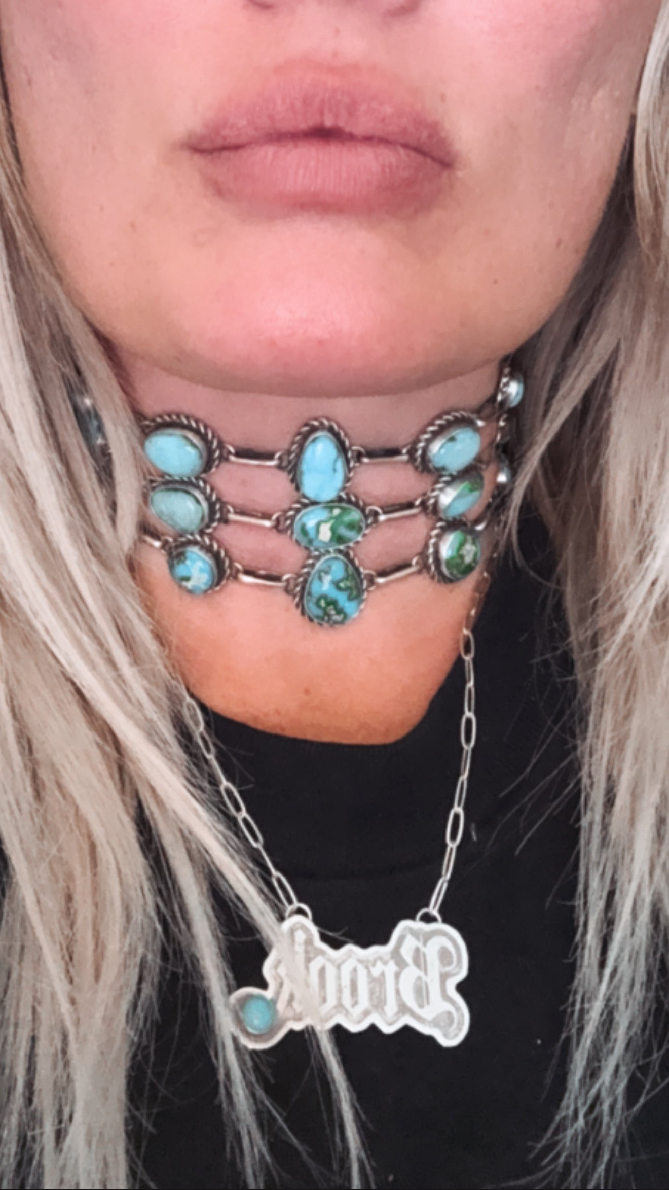 Sonoran Gold Turquoise Choker