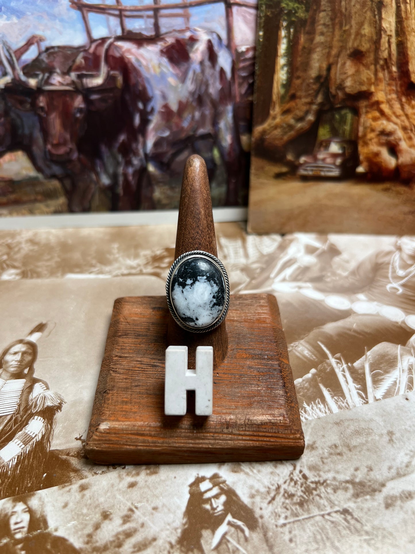 White Buffalo Ring
