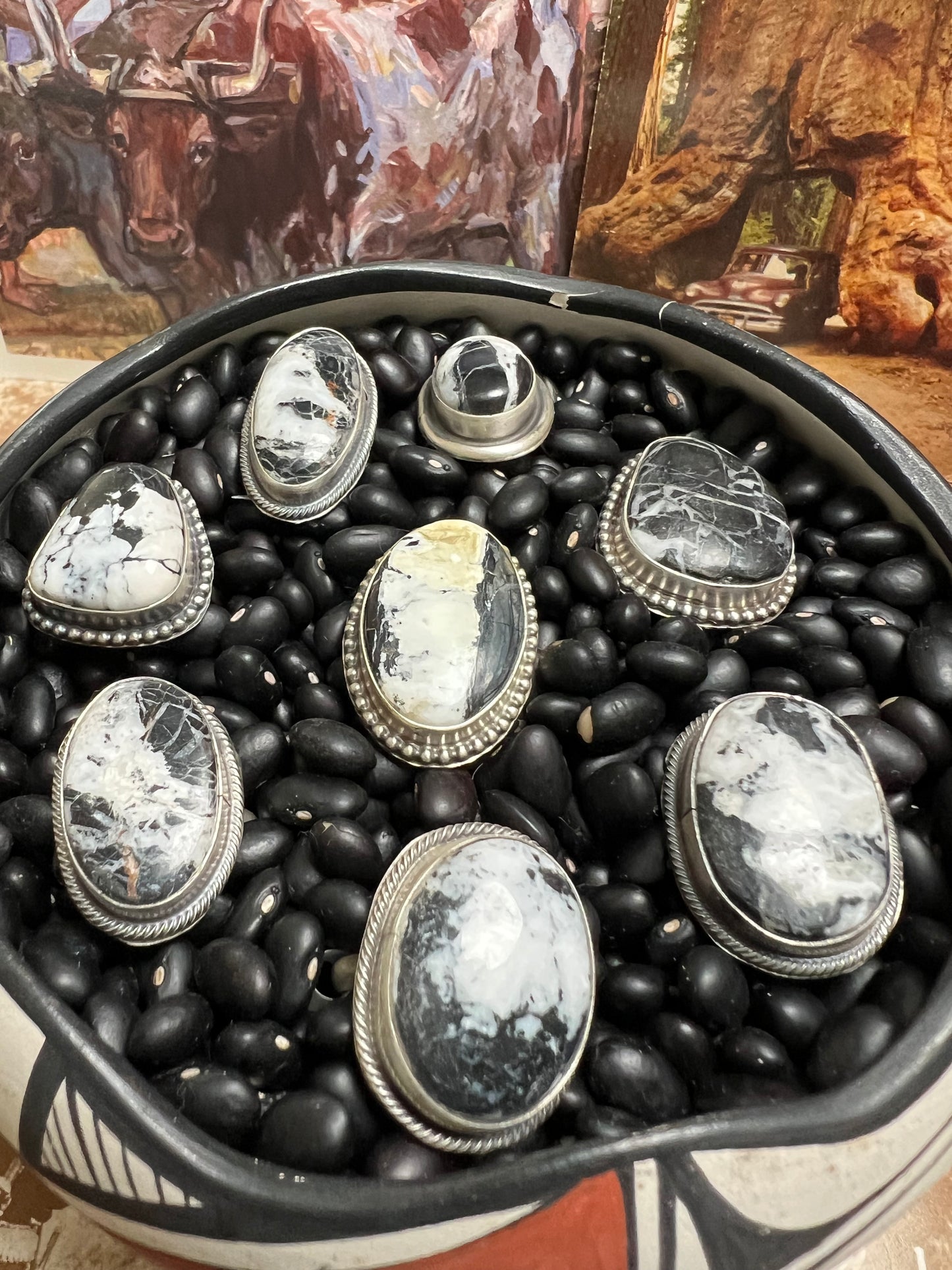 White Buffalo Ring