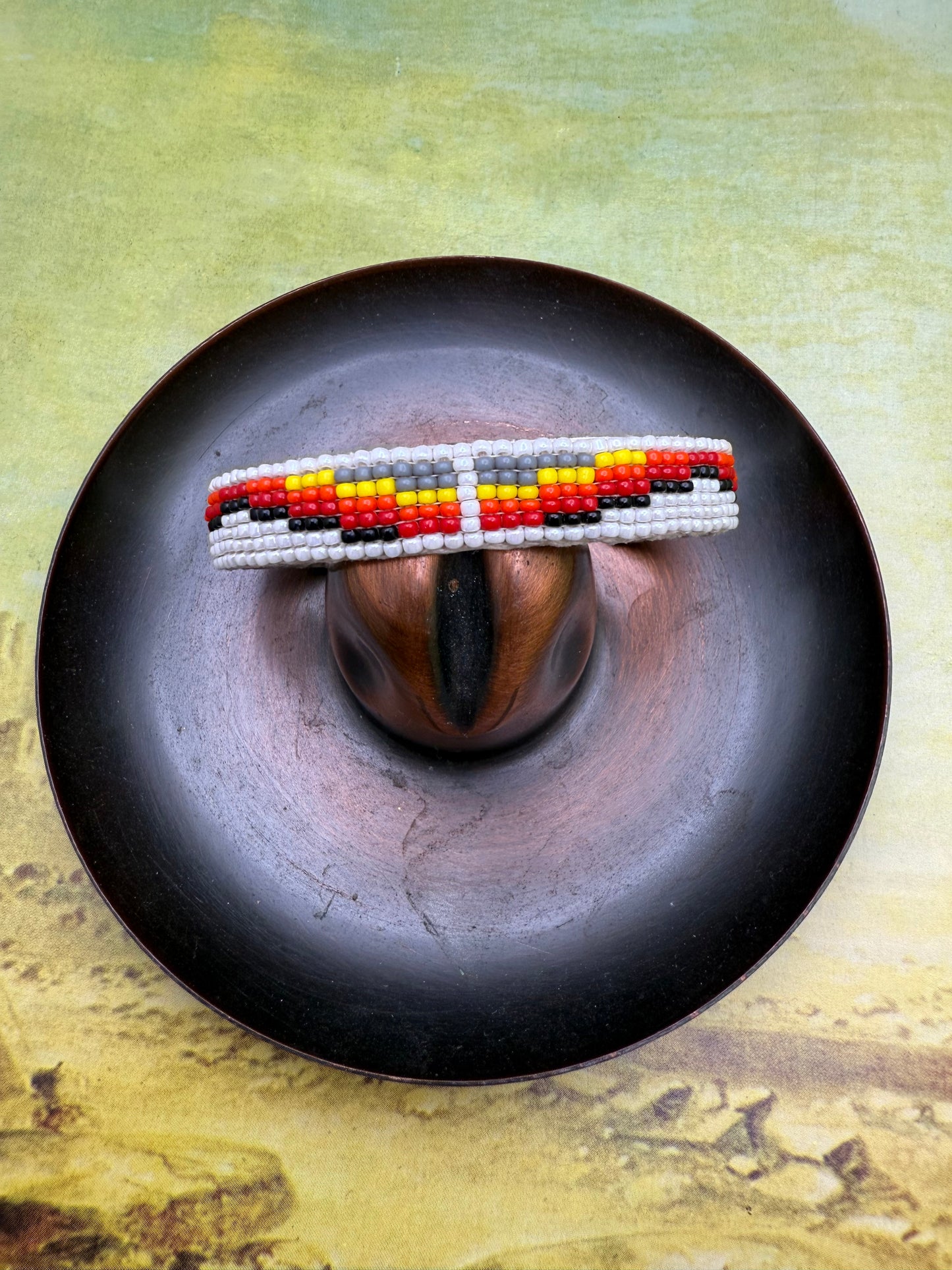 Native American Hand Beaded cuffs