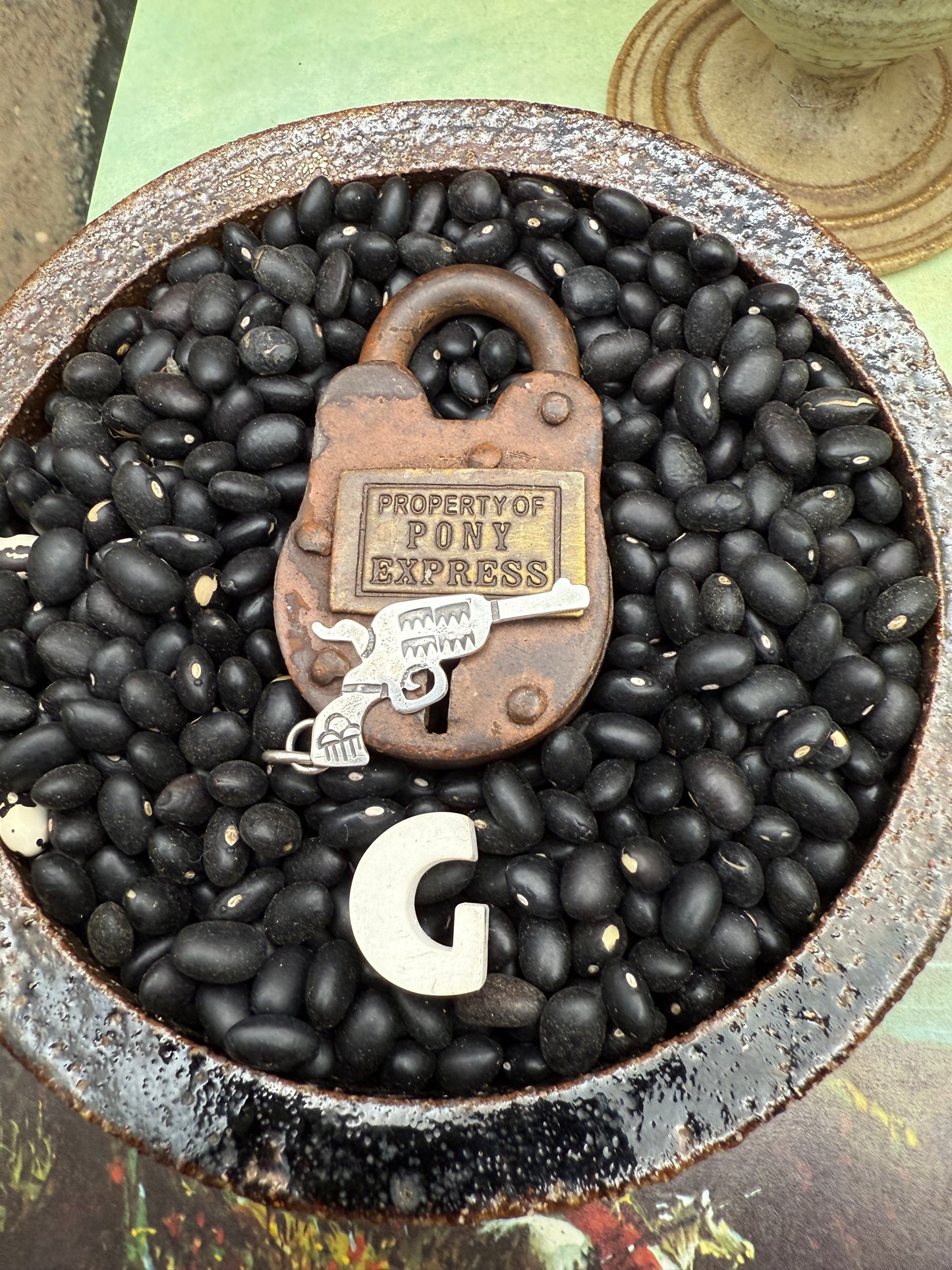 Handmade Pistol Charm