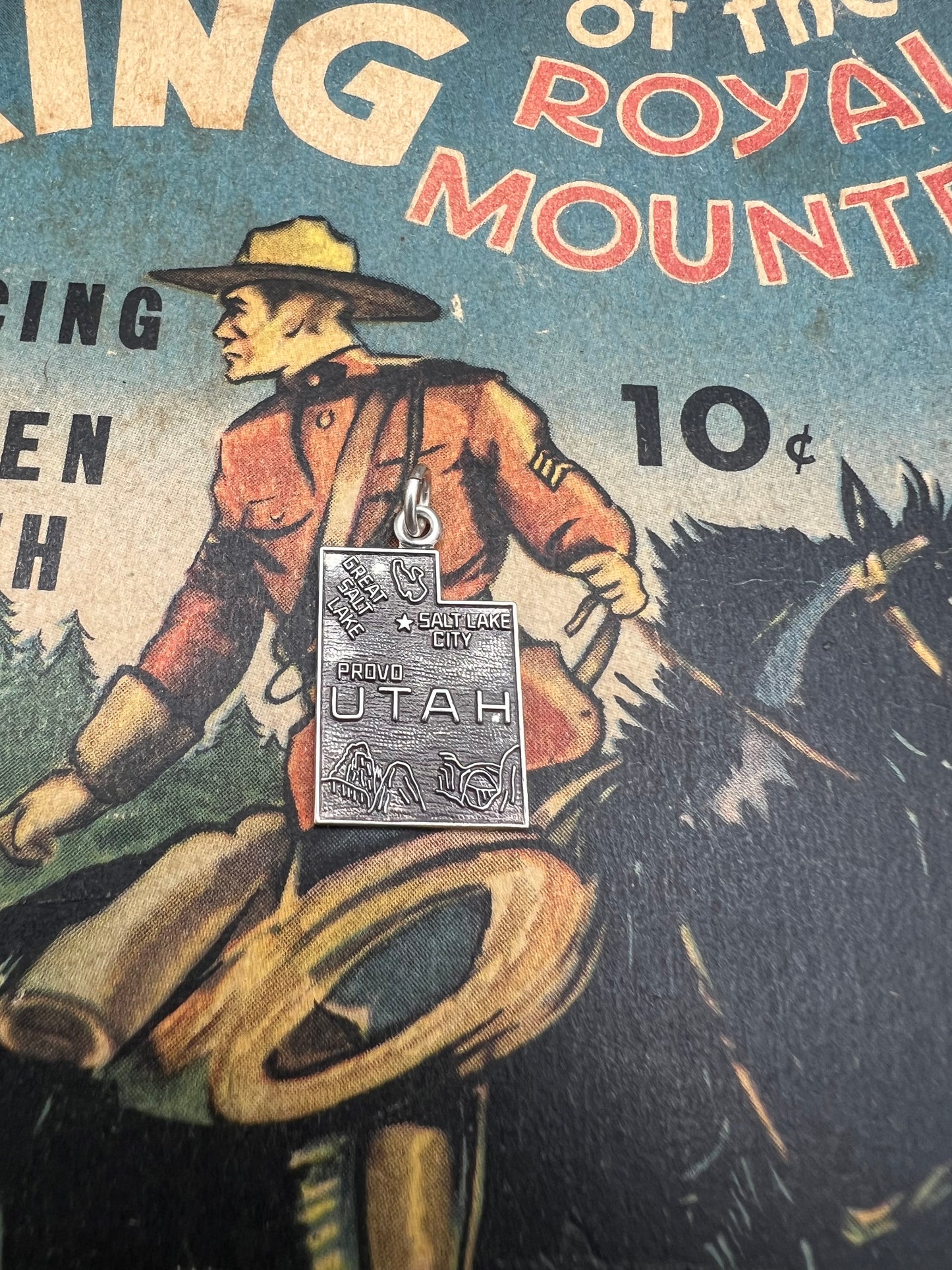 Vintage 1960’s Sterling State Charms