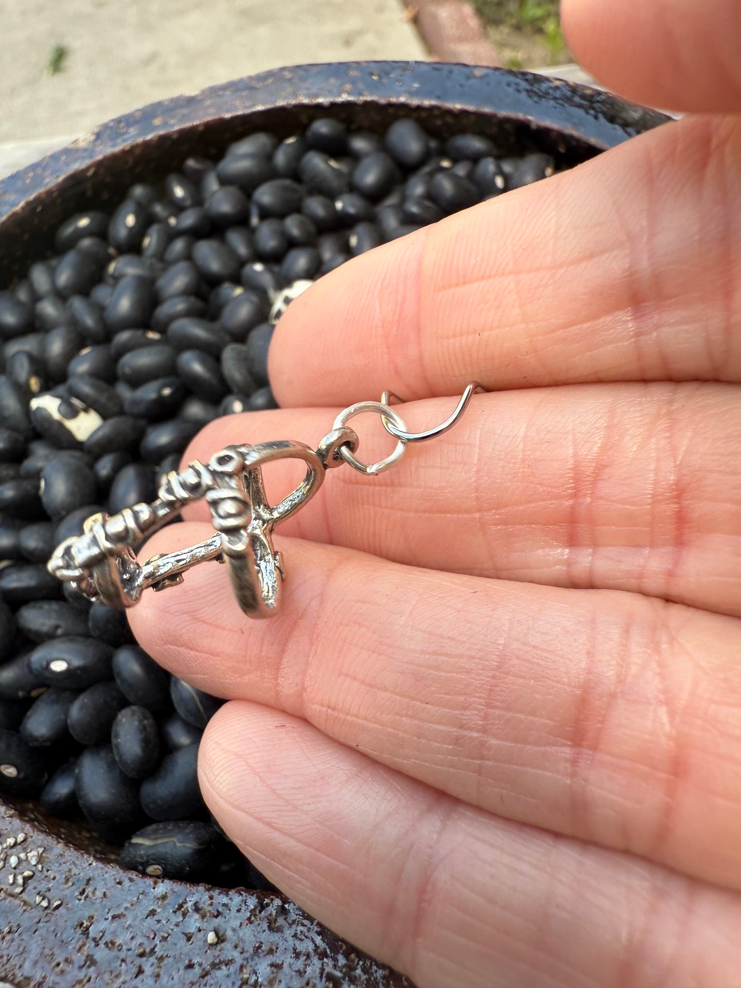 Hackamore Bridle Sterling Silver Charm