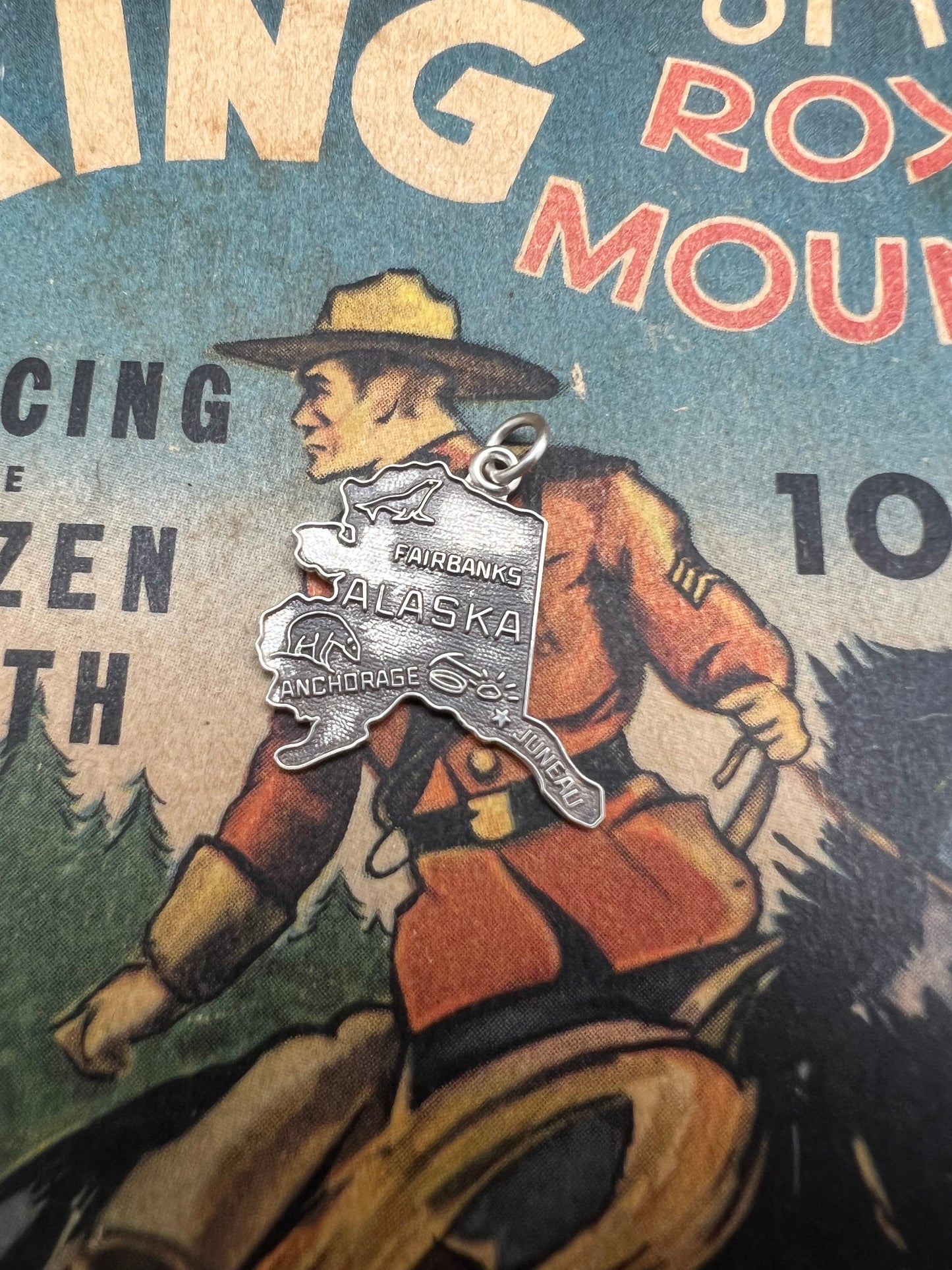 Vintage 1960’s Sterling State Charms
