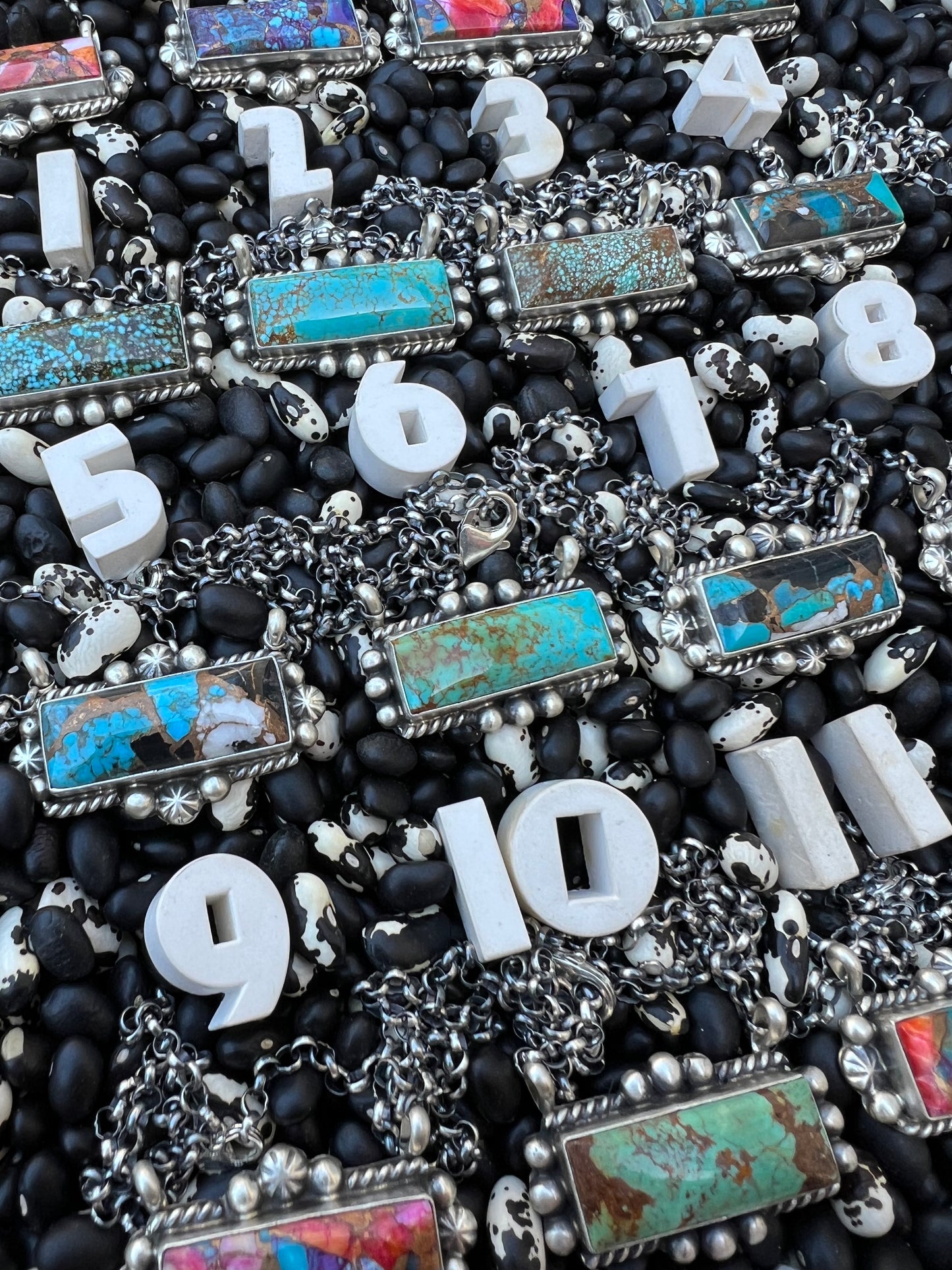 Zia Turquoise Bar Necklace