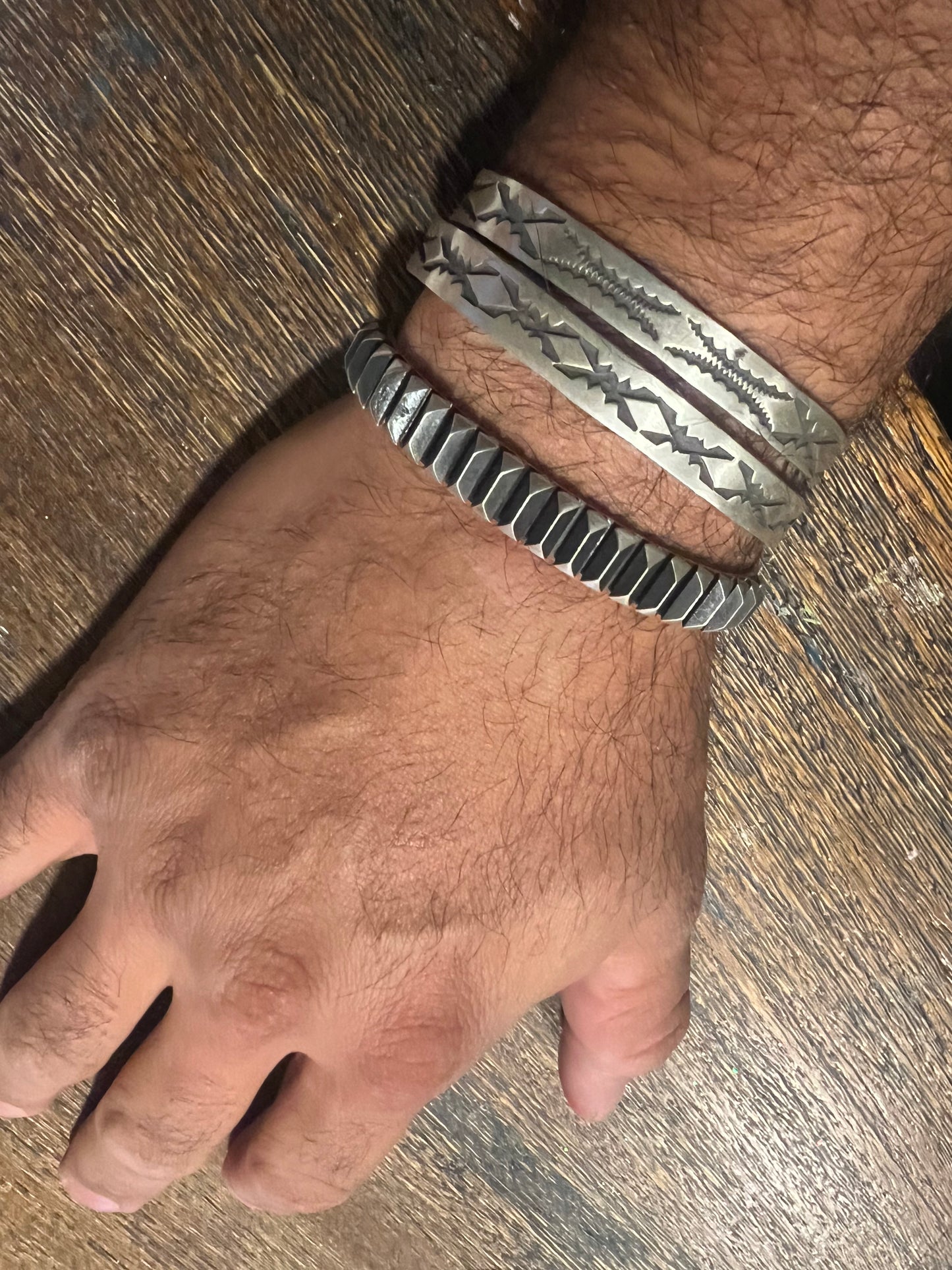 Matte Stamped Cuff