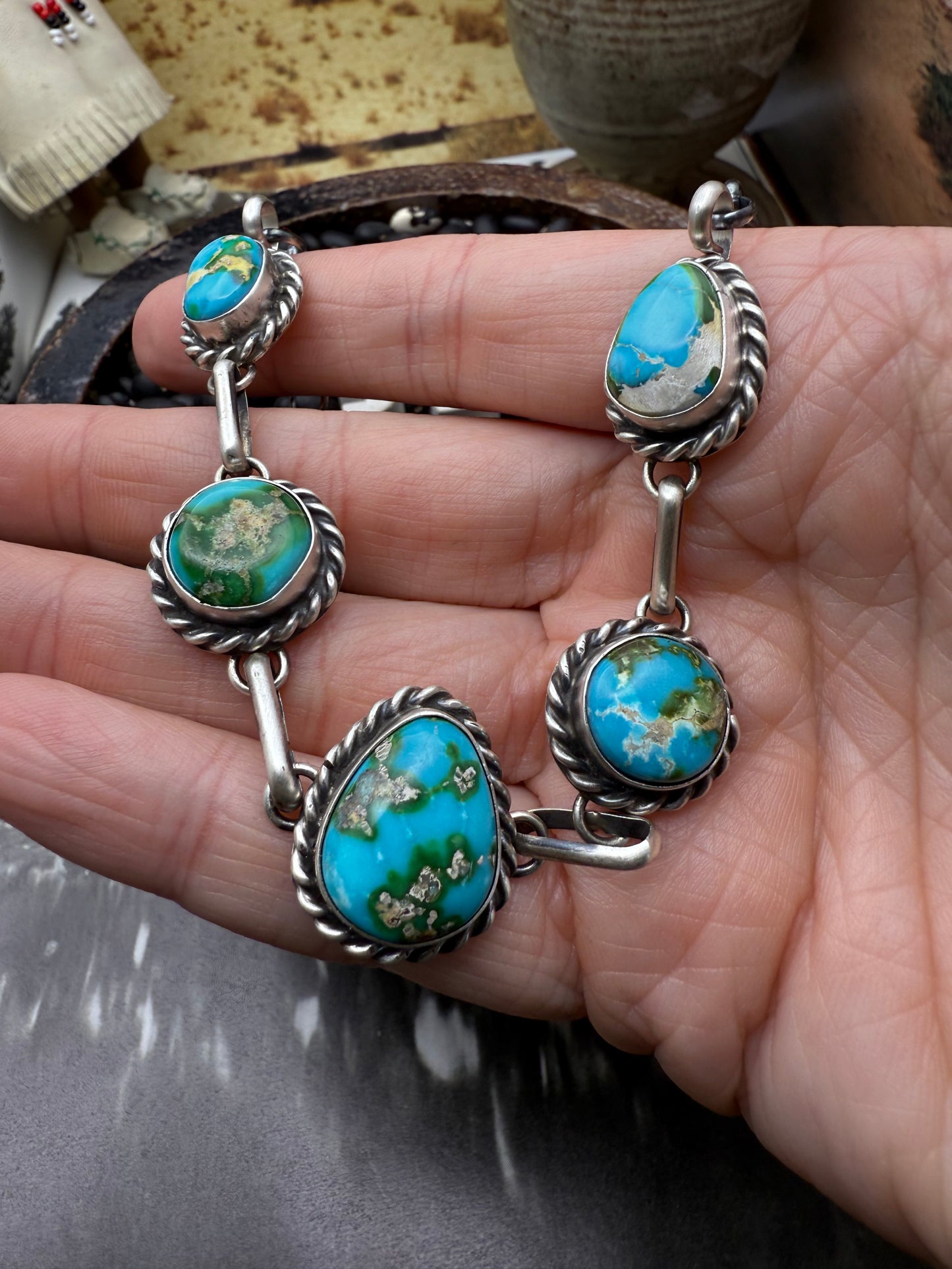 Sonoran Gold Turquoise Choker