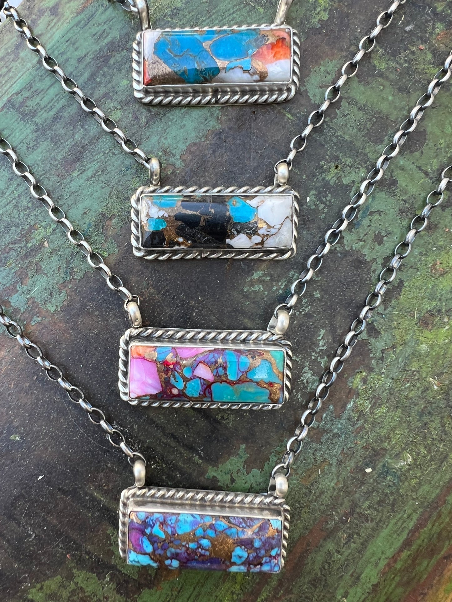 Large Bar Necklace
