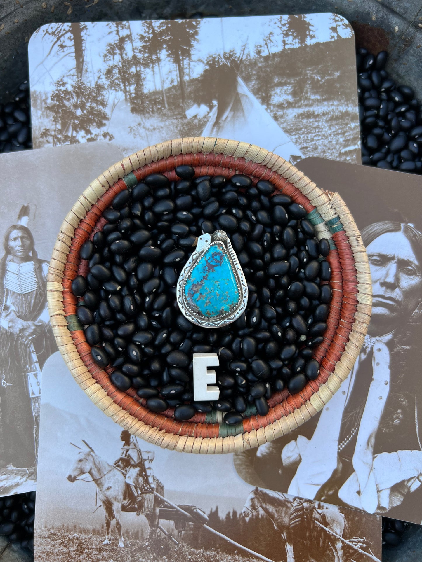 Large Turquoise Snake Ring