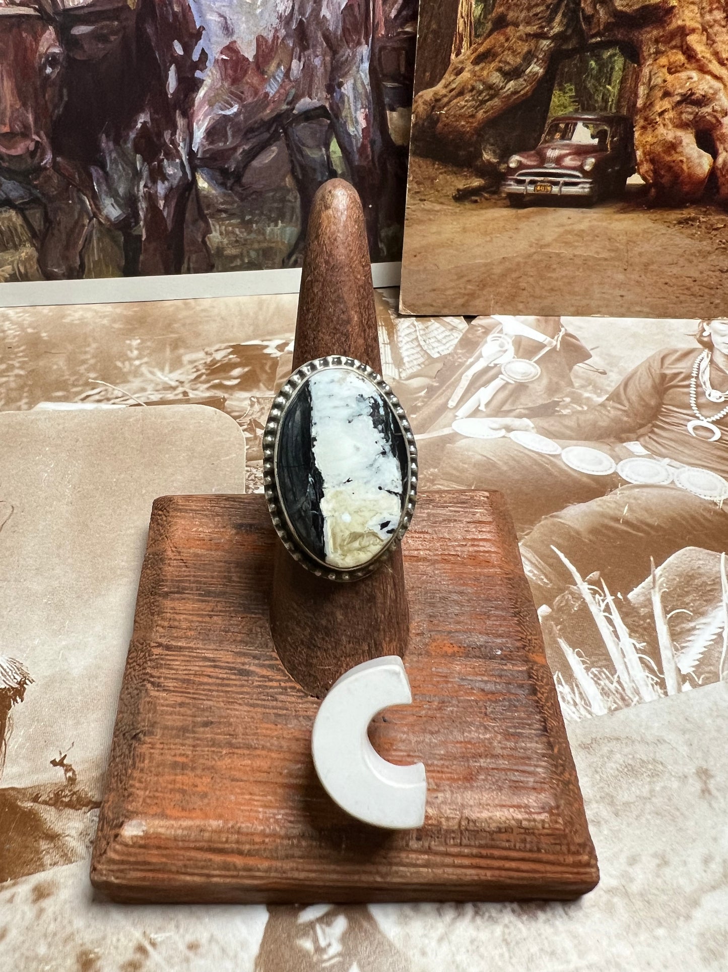 White Buffalo Ring