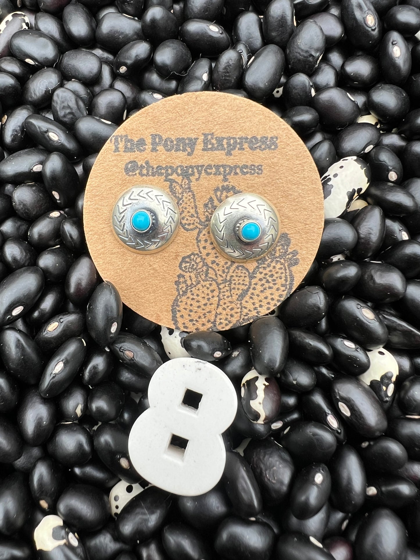 Conchito Sterling Silver Studs