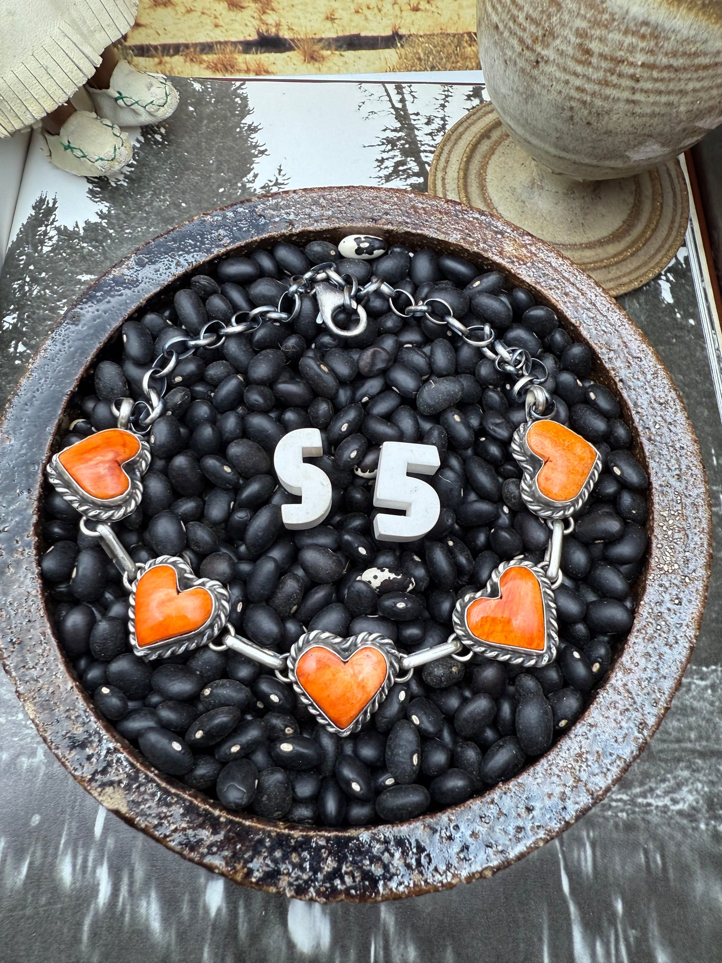 Large Spiny Heart Choker