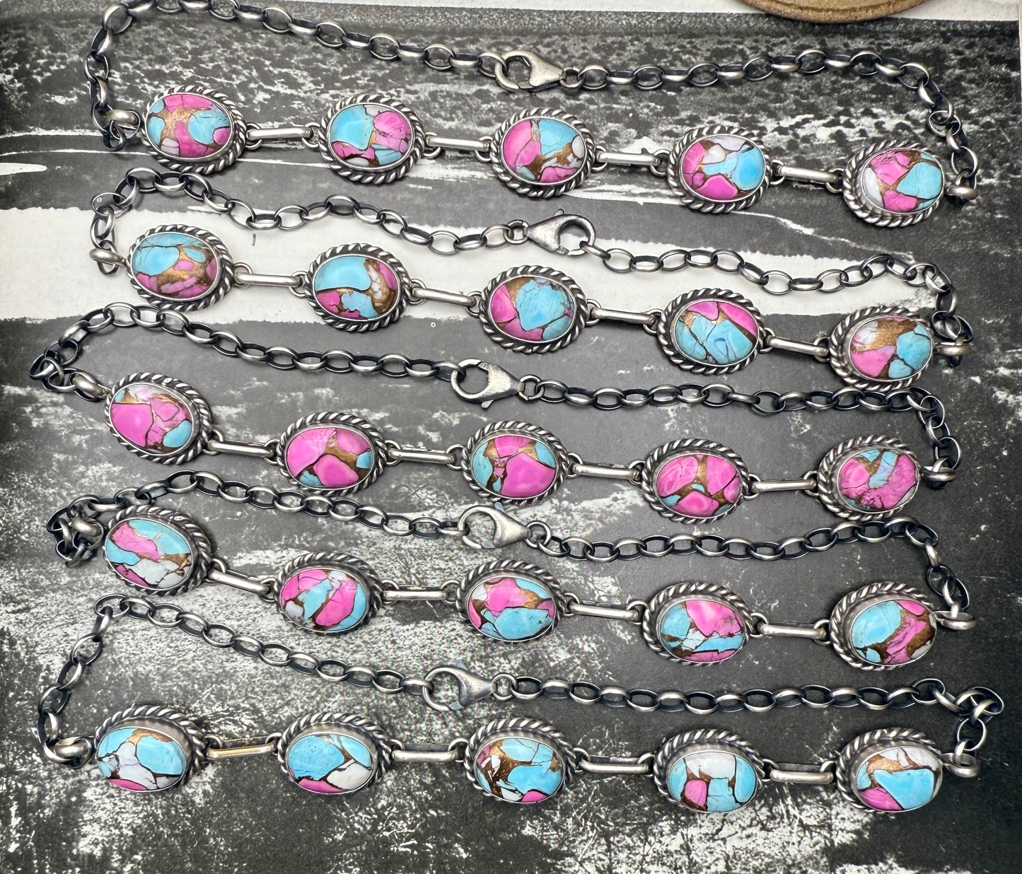 Cotton Candy Choker