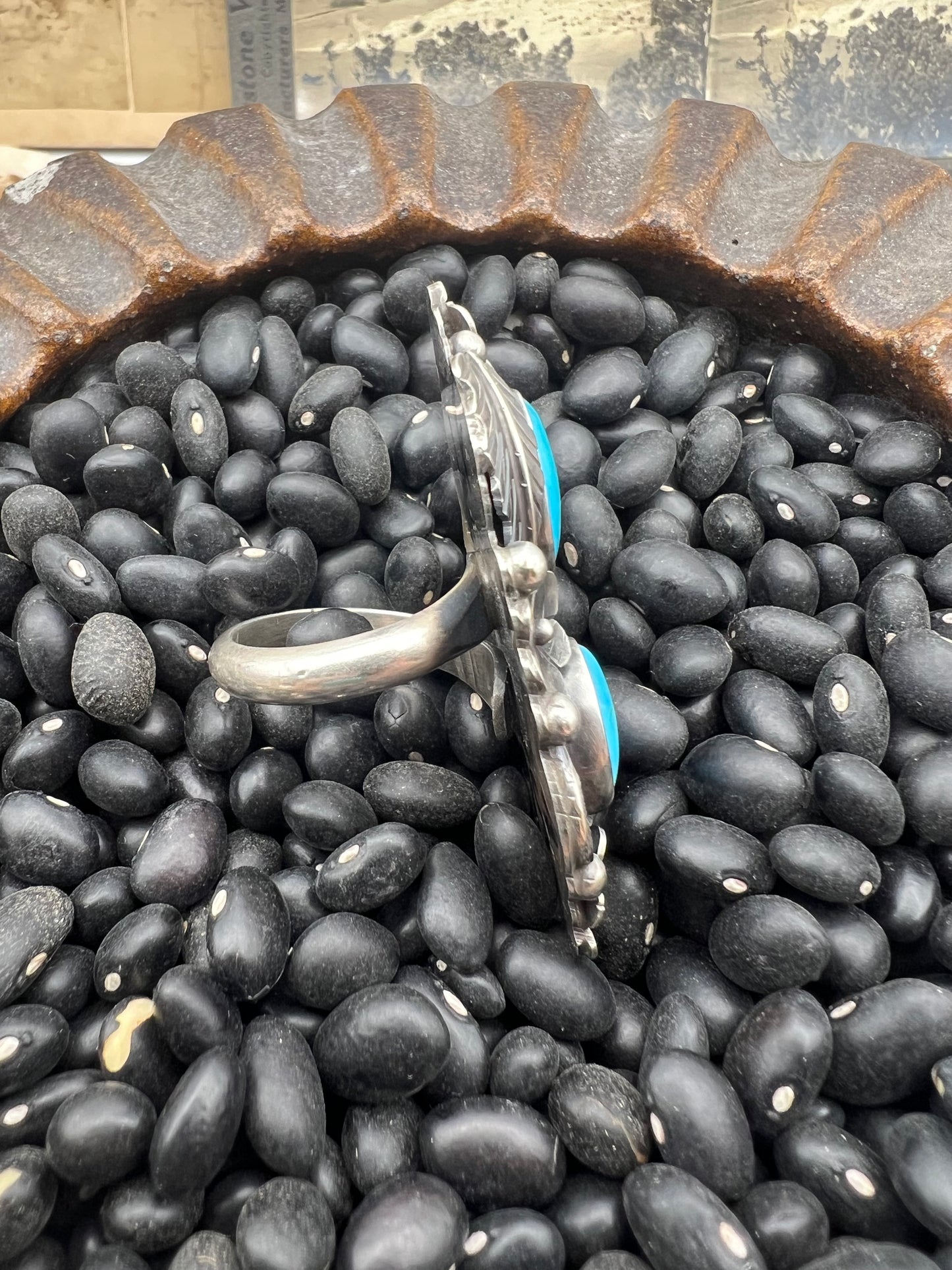 Large Turquoise Ring LF