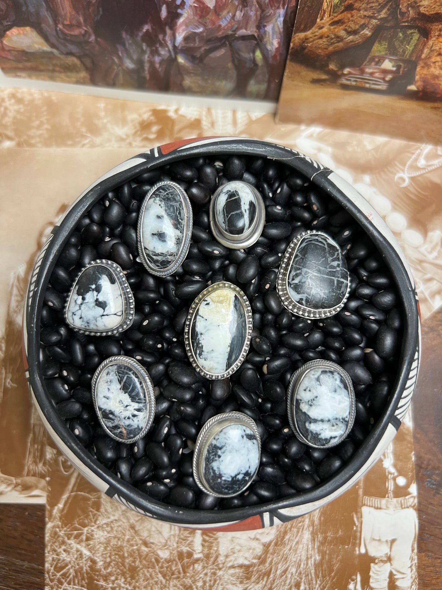 White Buffalo Ring