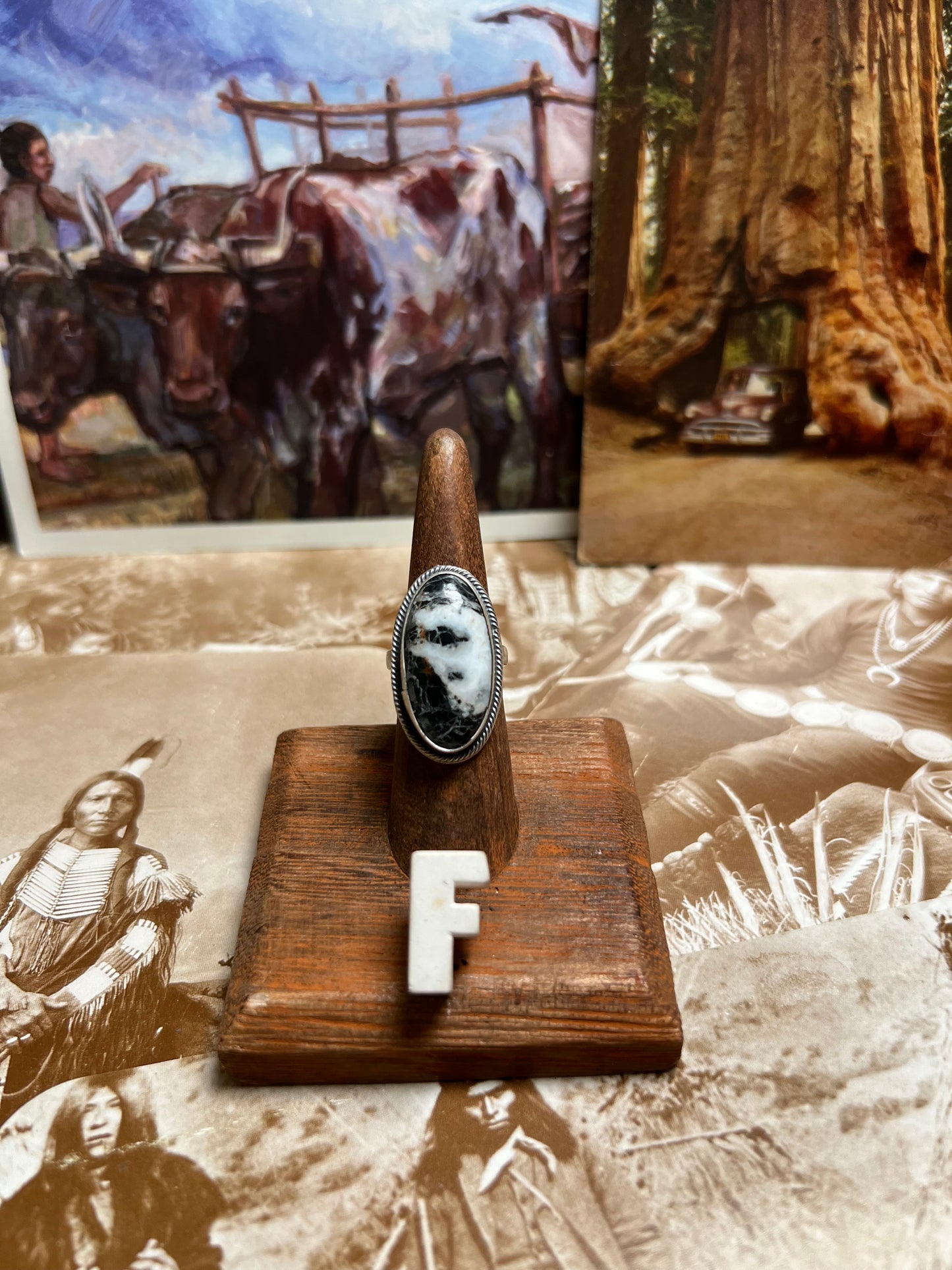 White Buffalo Ring