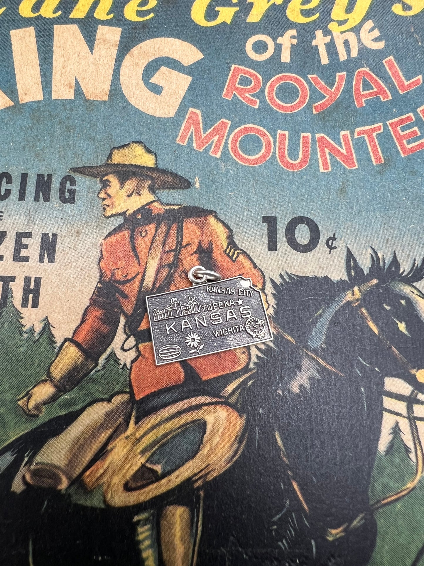 Vintage 1960’s Sterling State Charms