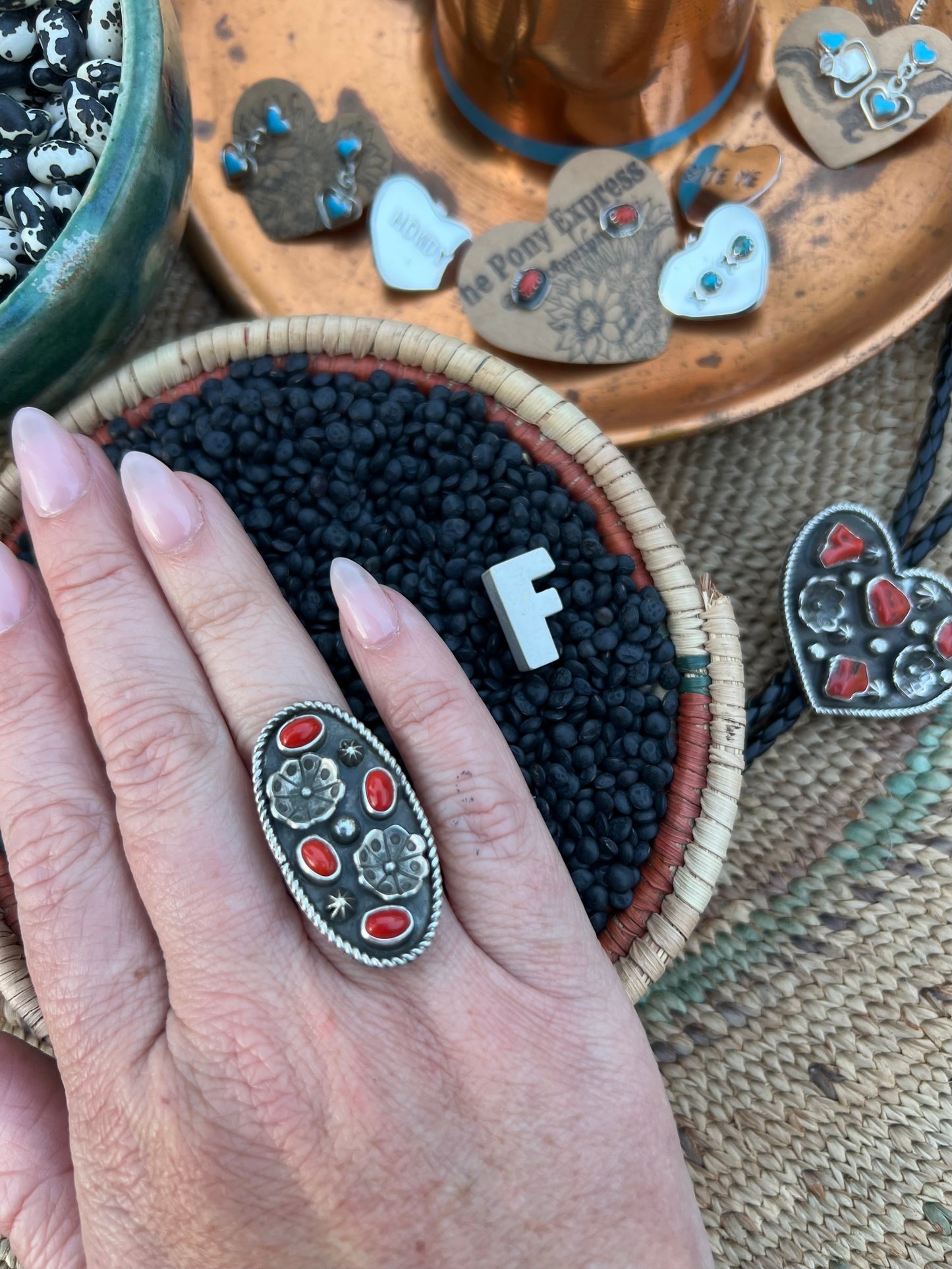Leigha Heart Ring