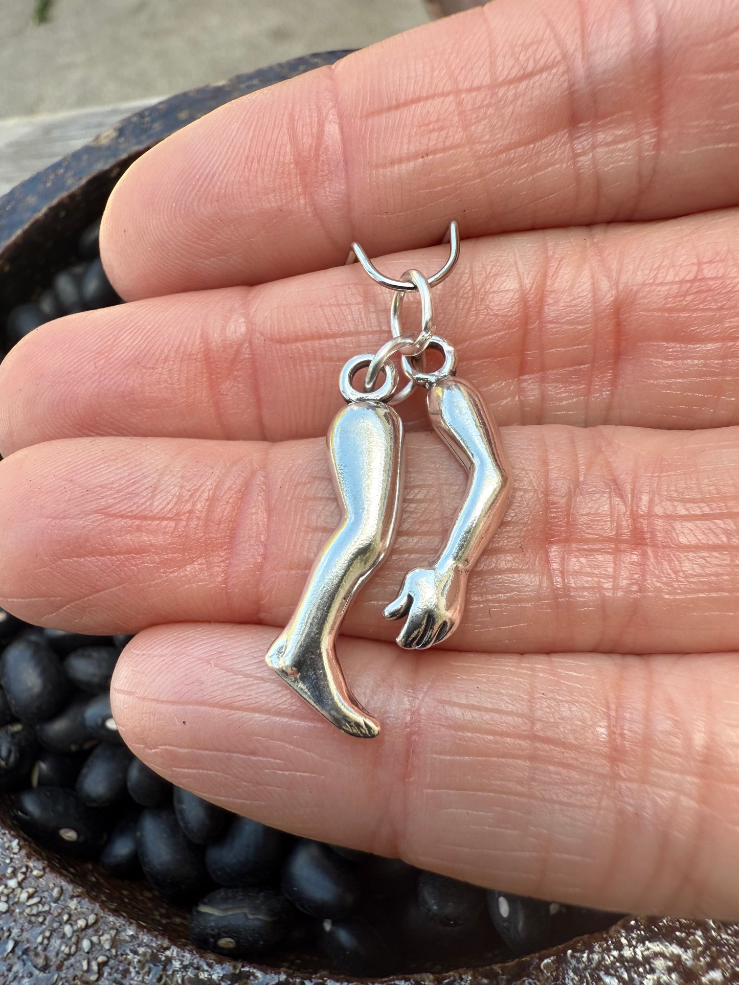 Arm and Leg Milagro Sterling Silver Charm
