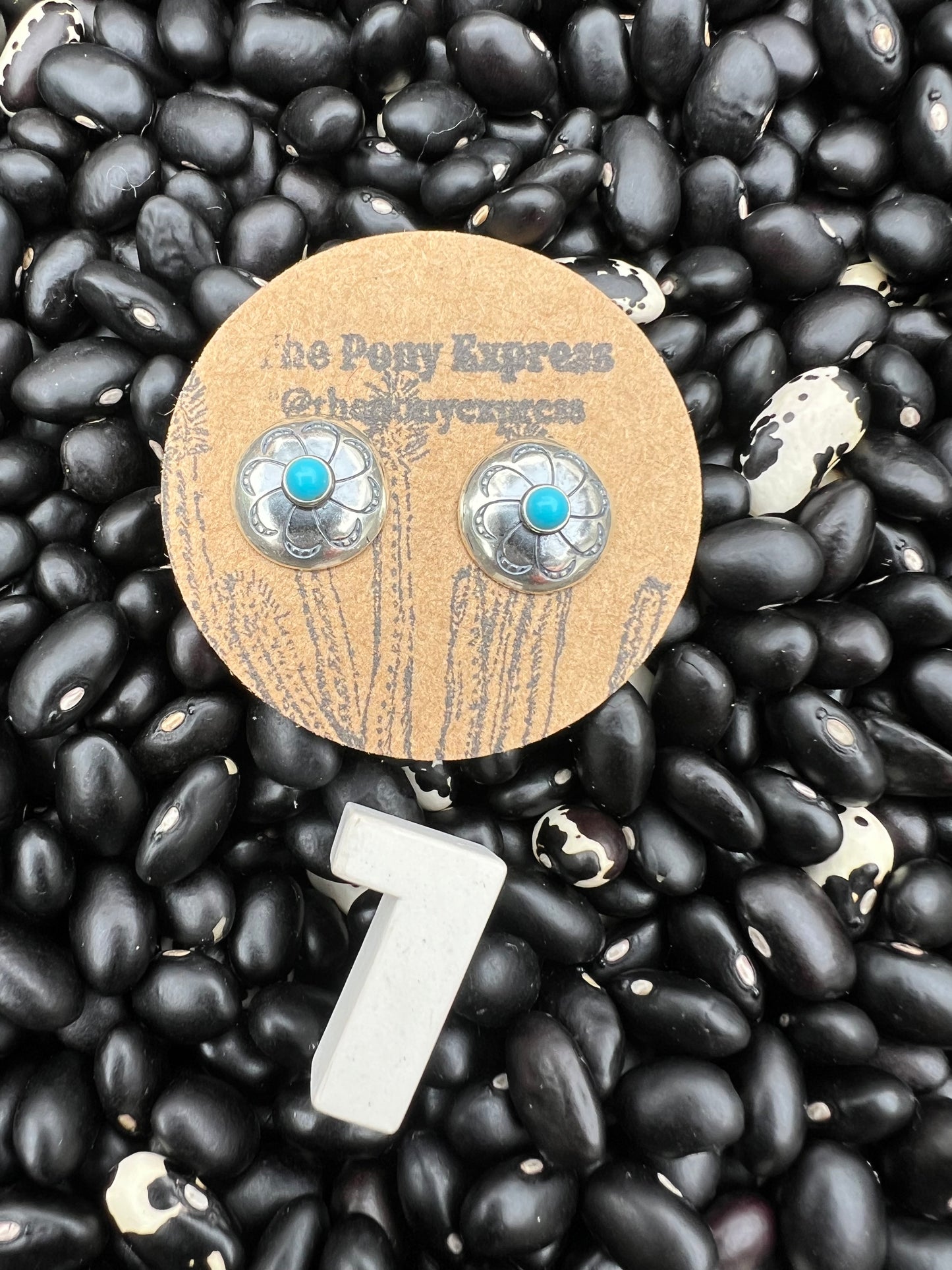 Conchito Sterling Silver Studs
