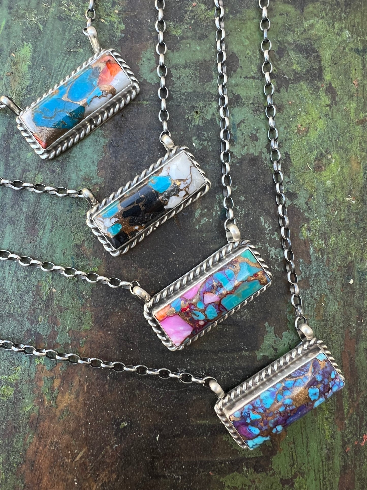 Large Bar Necklace
