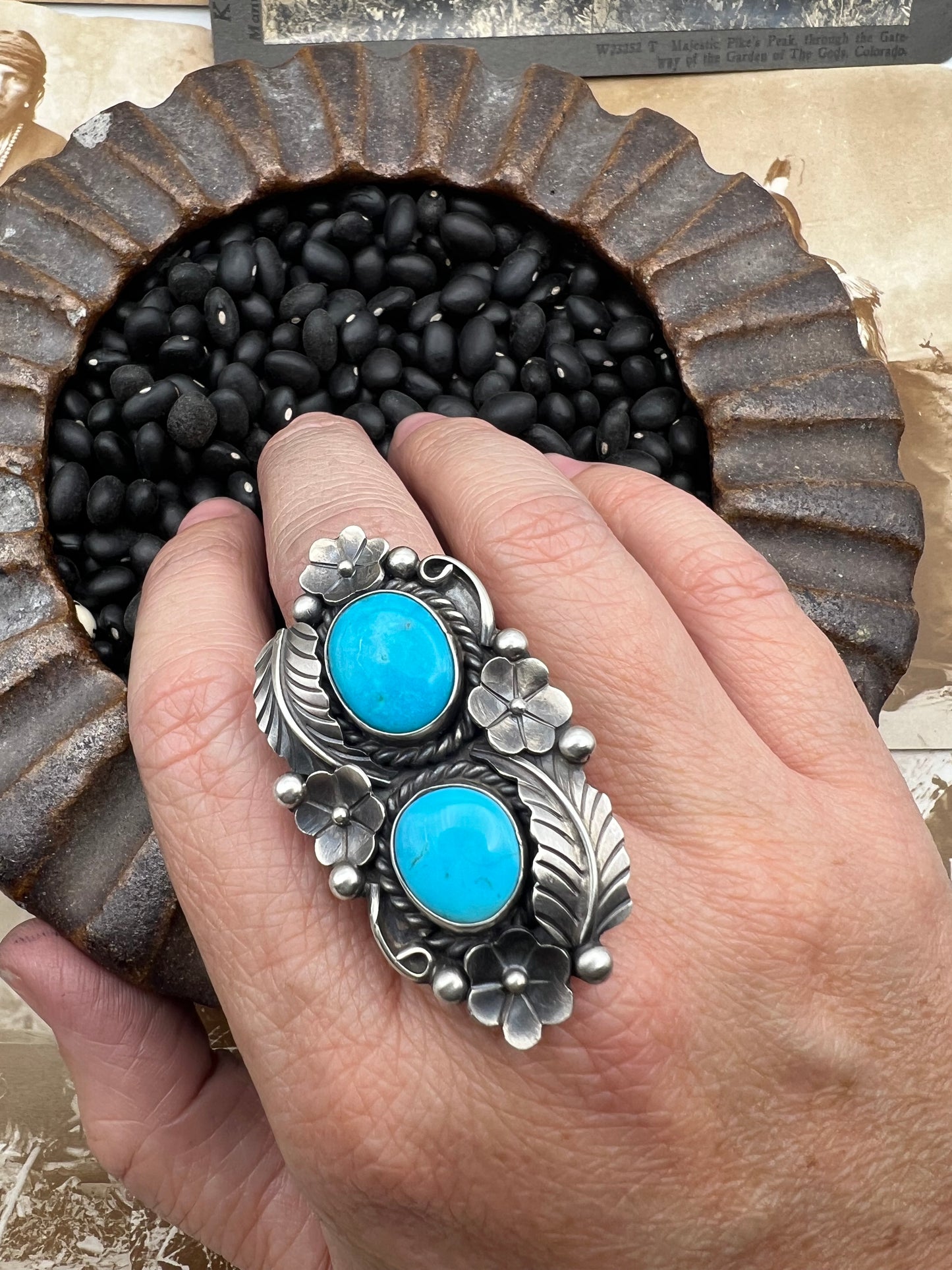 Large Turquoise Ring LF
