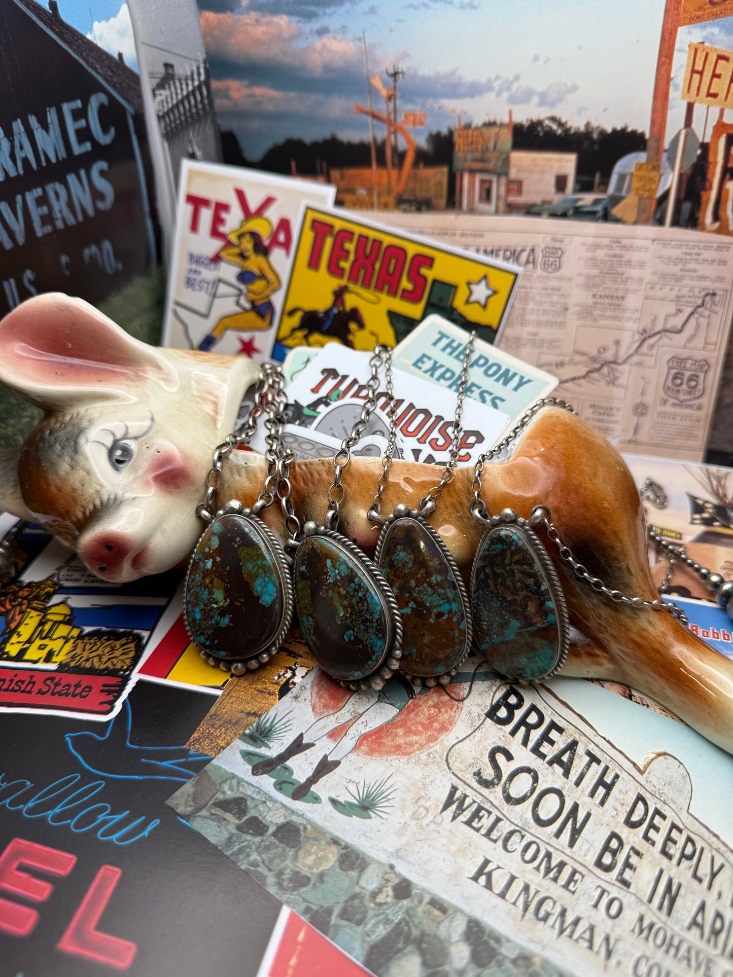 Big Foot Turquoise Necklace