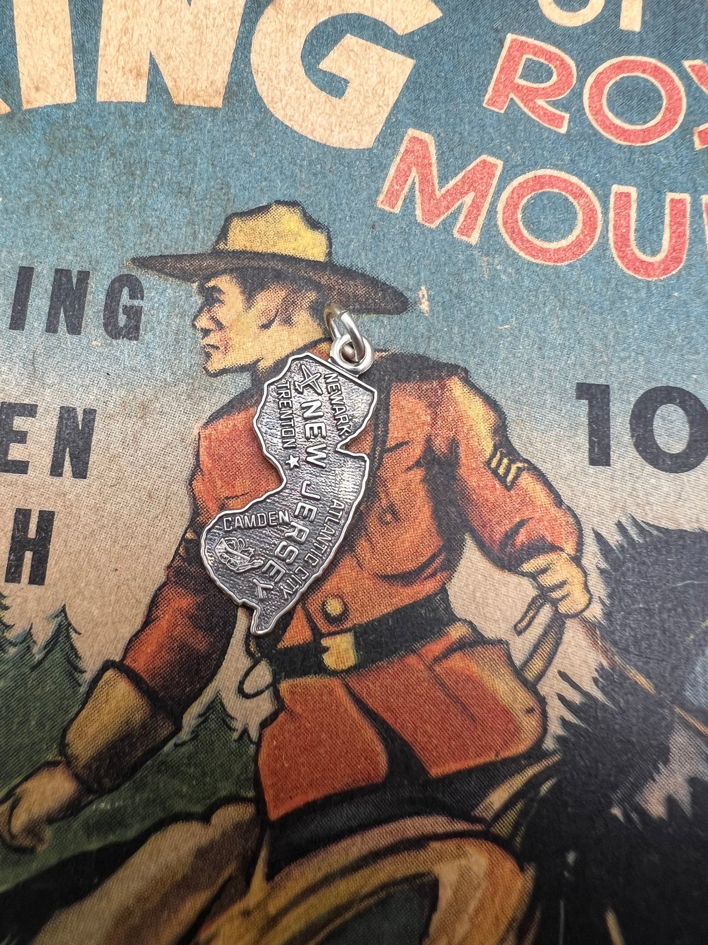Vintage 1960’s Sterling State Charms