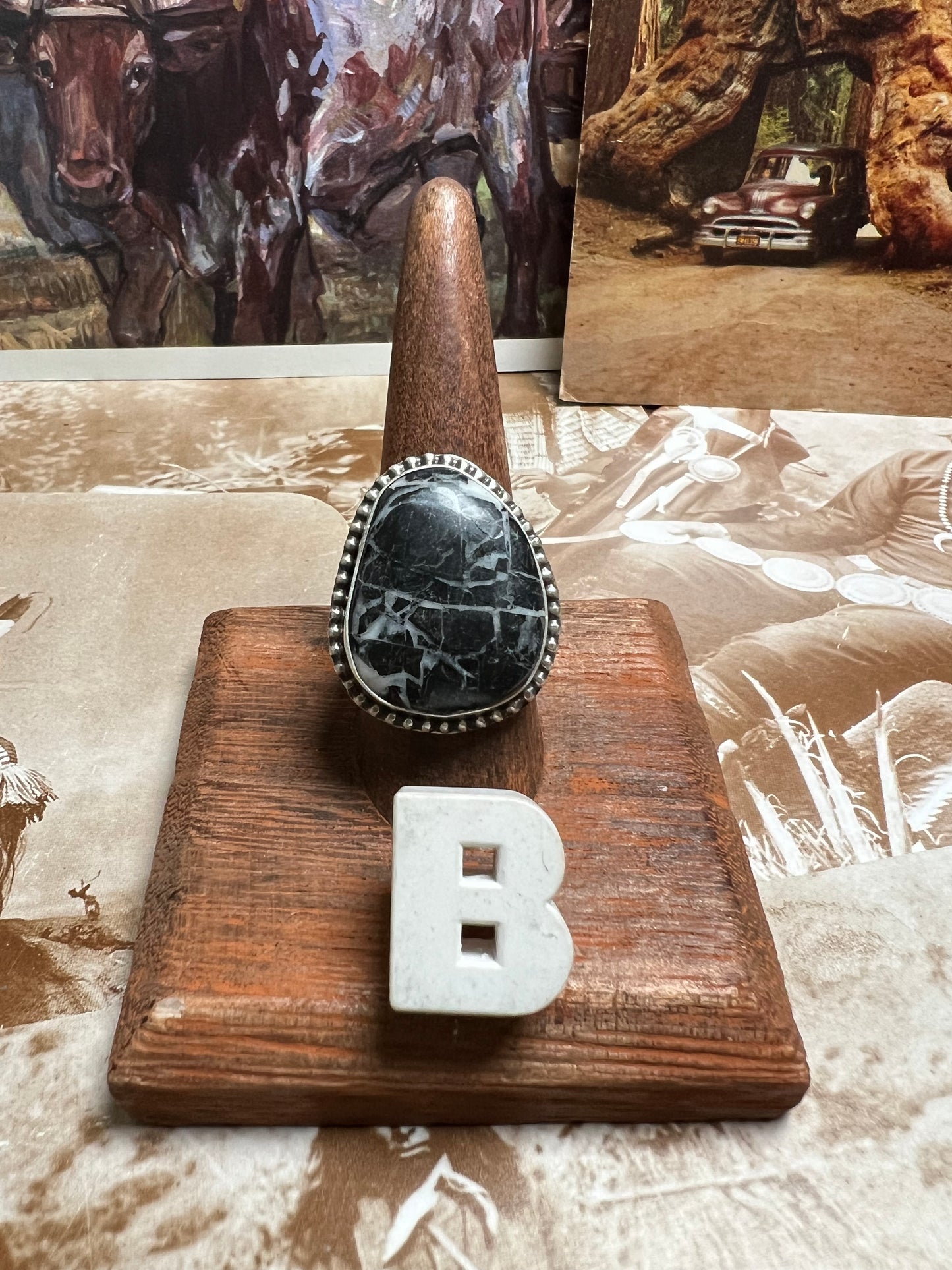 White Buffalo Ring