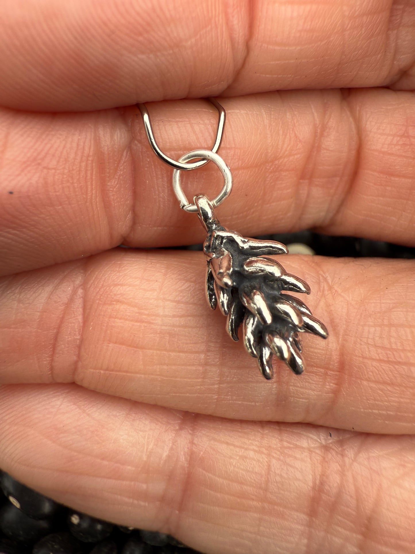 Chile Ristra Sterling Silver Charm