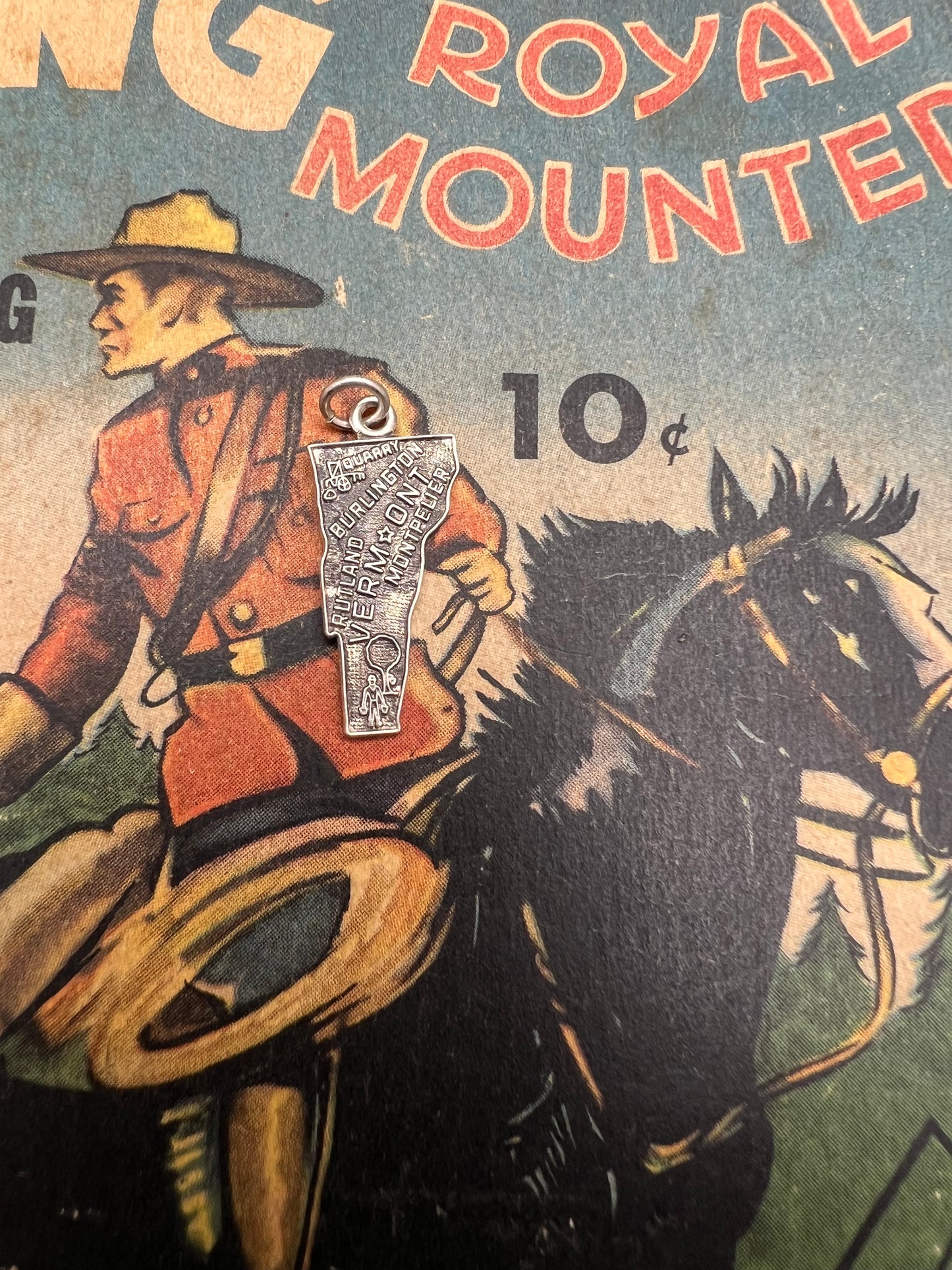 Vintage 1960’s Sterling State Charms