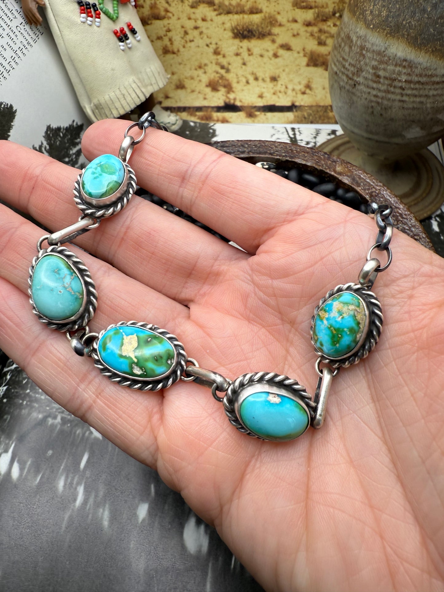 Sonoran Gold Turquoise Choker