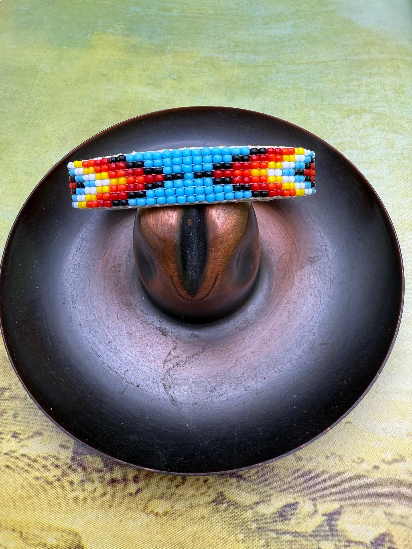 Native American Hand Beaded cuffs
