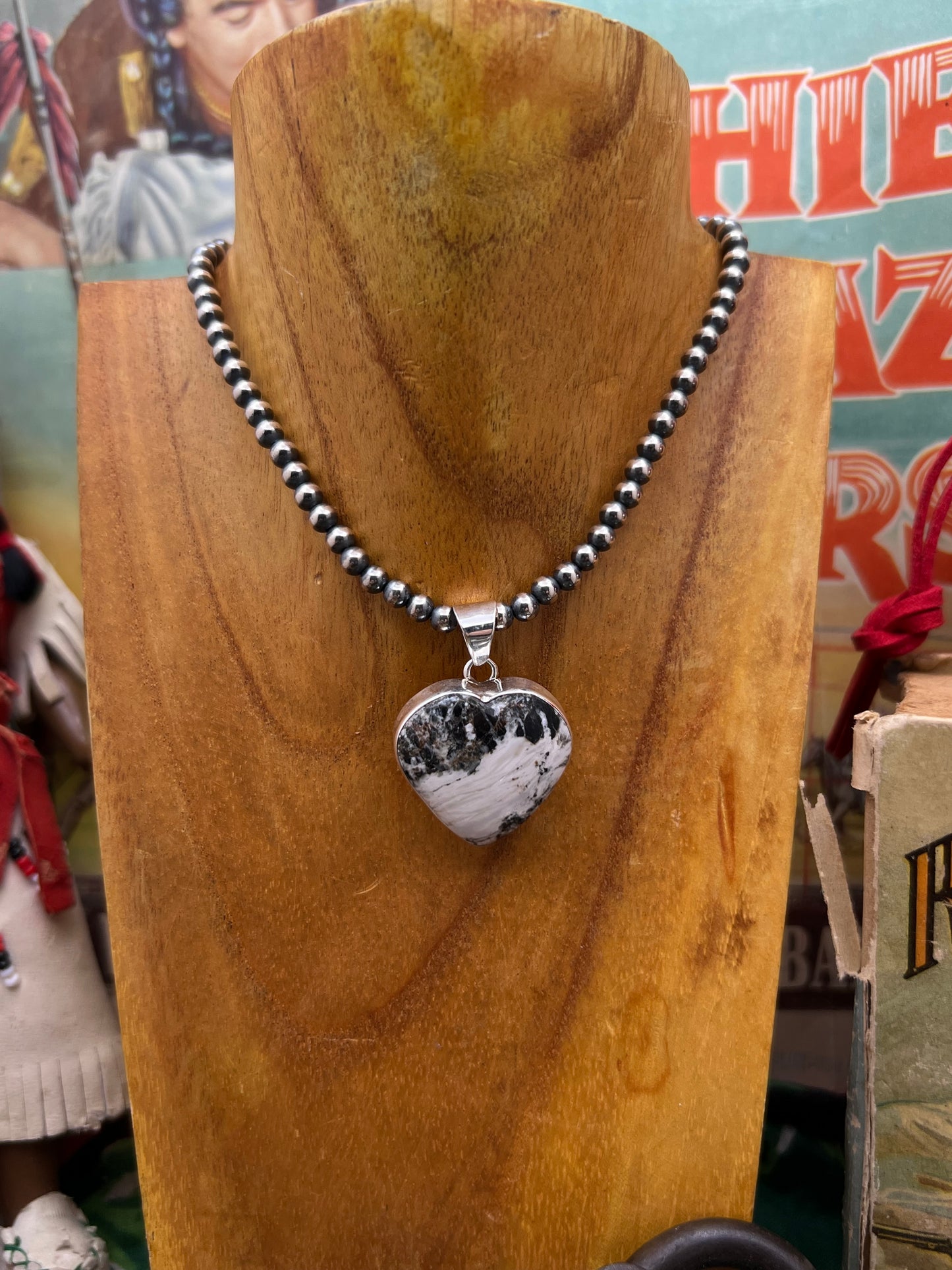 White Buffalo Heart