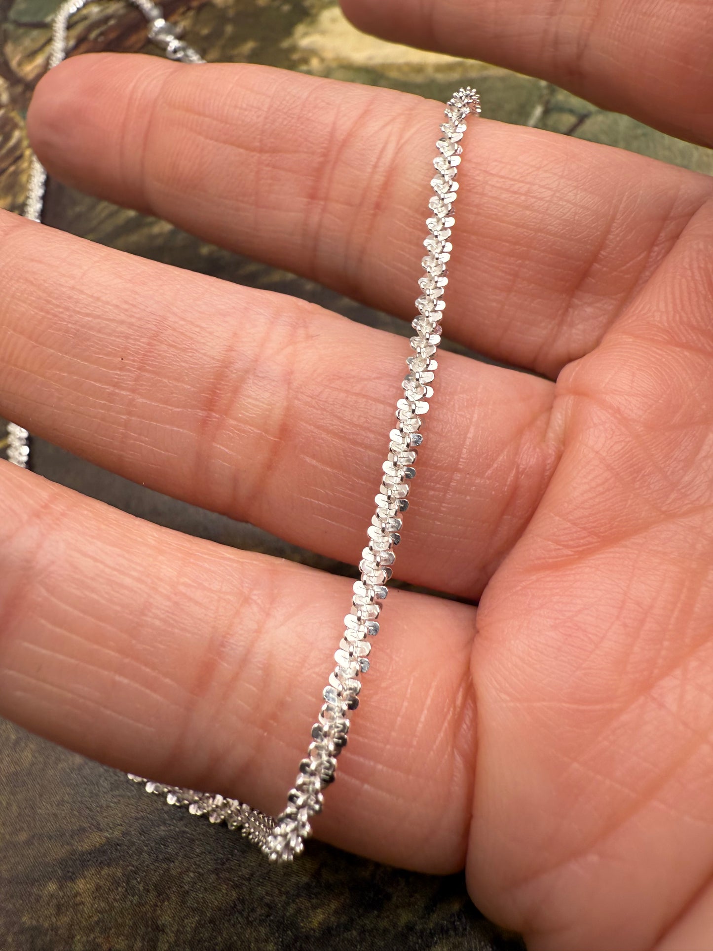 Roc Sterling Silver Chain 2.4mm