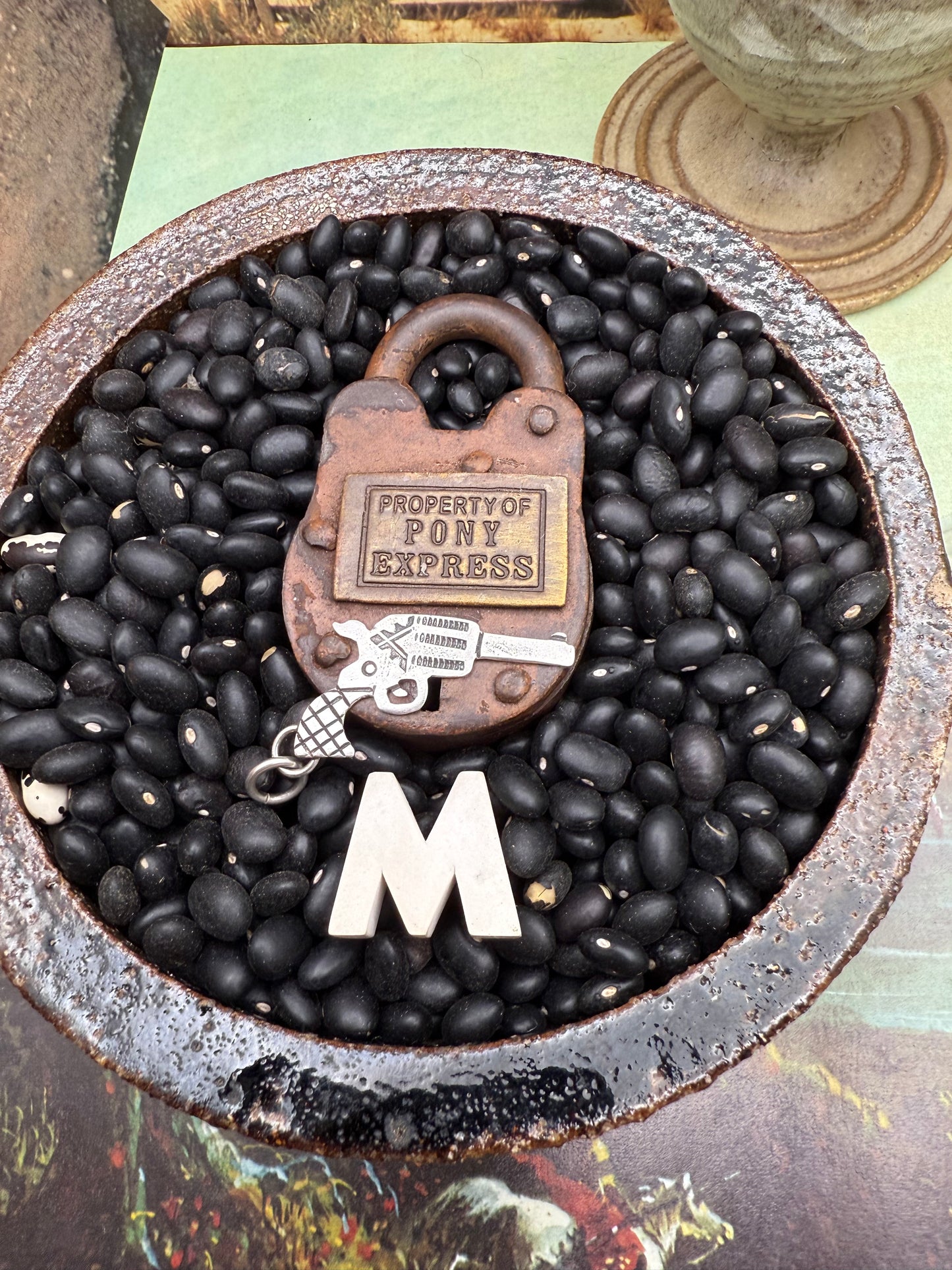 Handmade Pistol Charm
