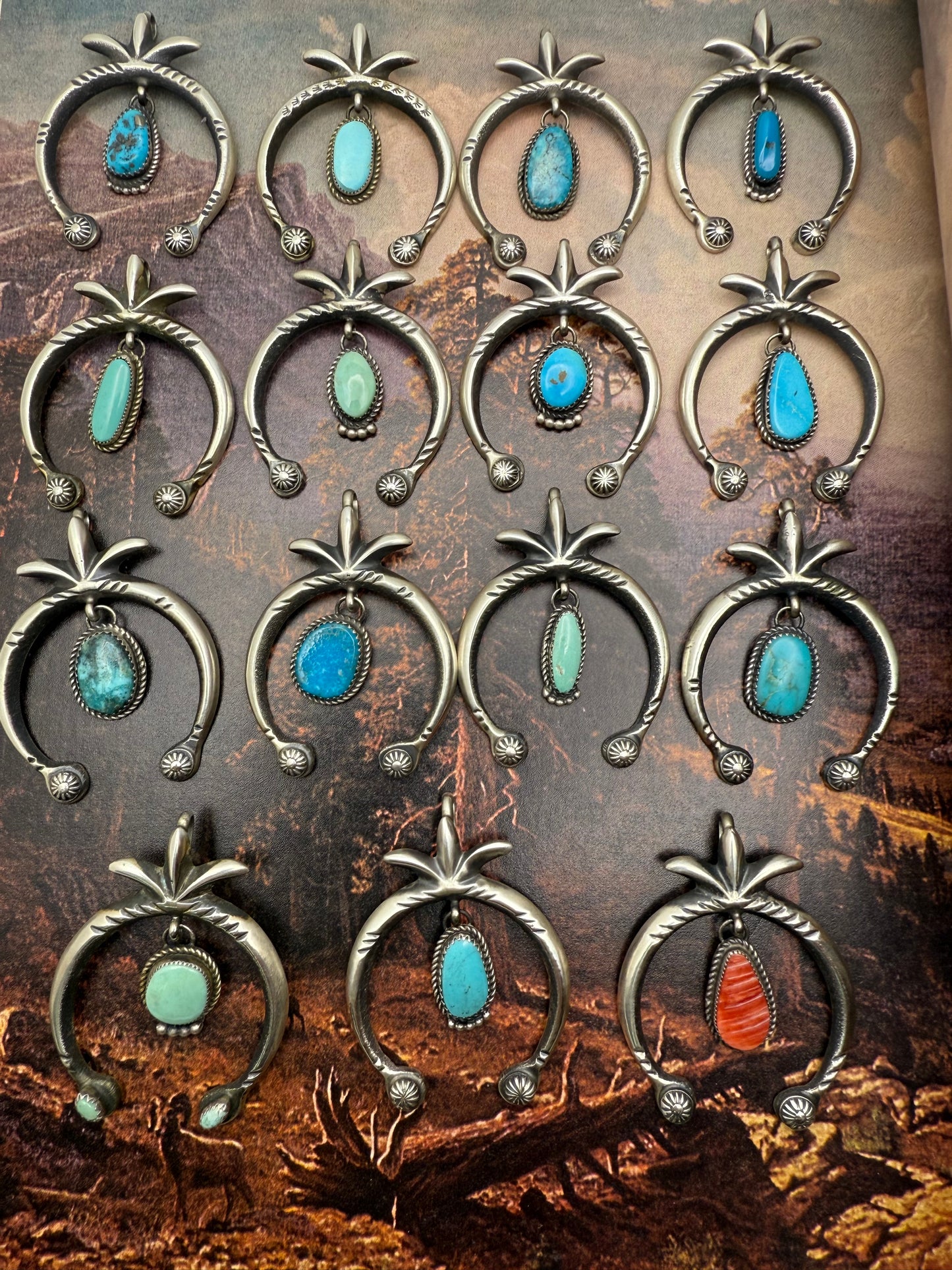 Turquoise Naja Pendant