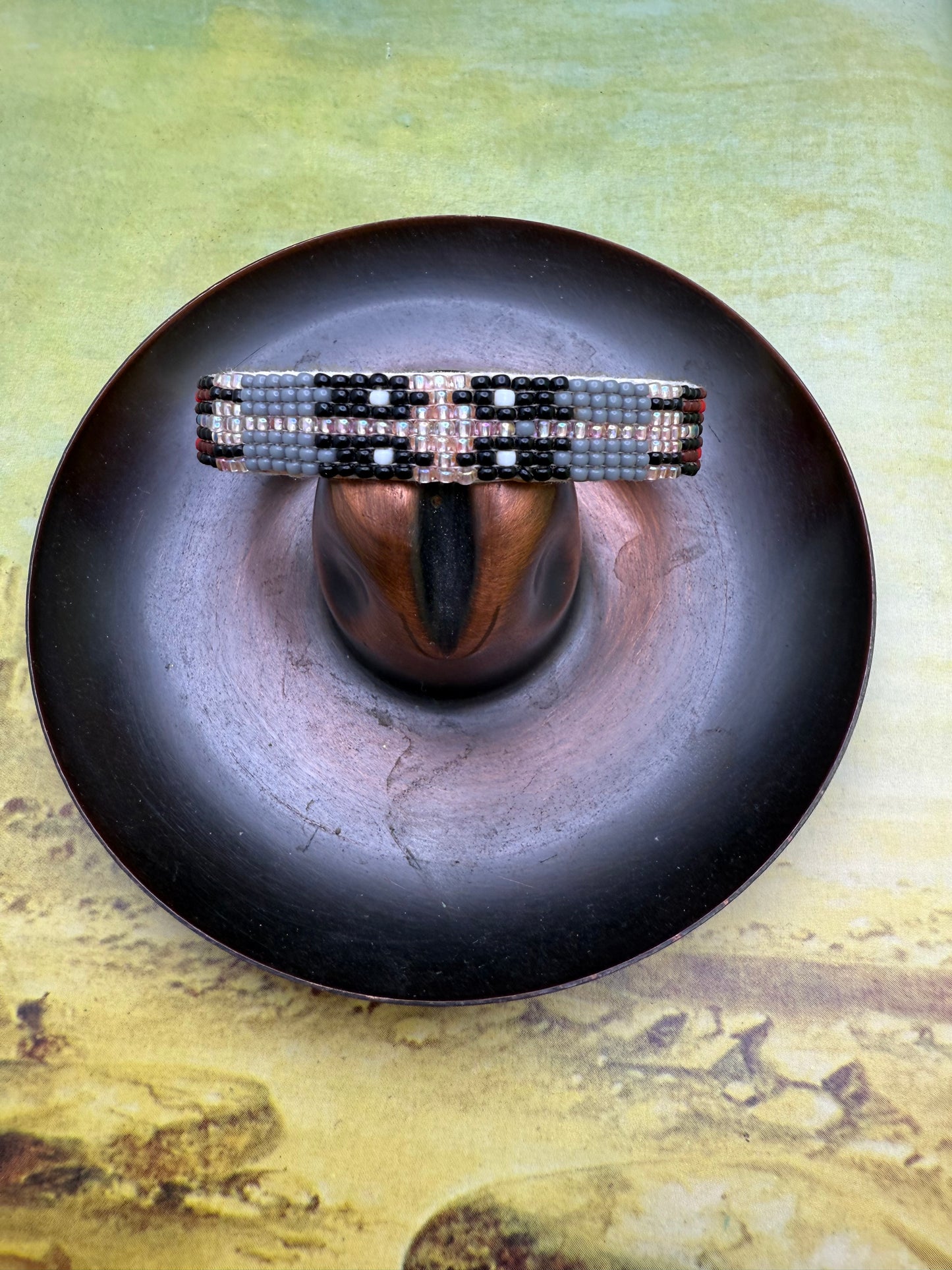 Native American Hand Beaded cuffs