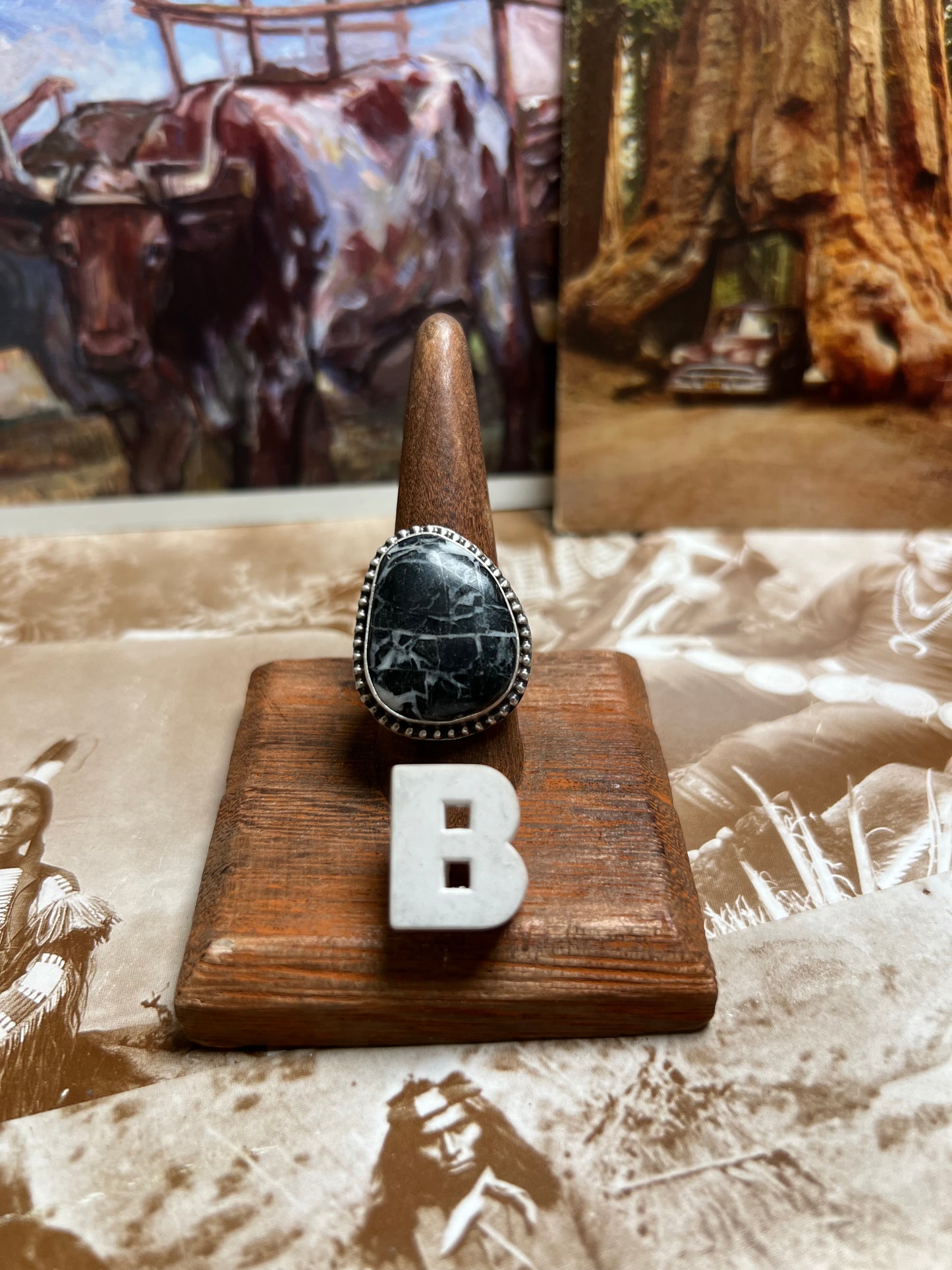 White Buffalo Ring