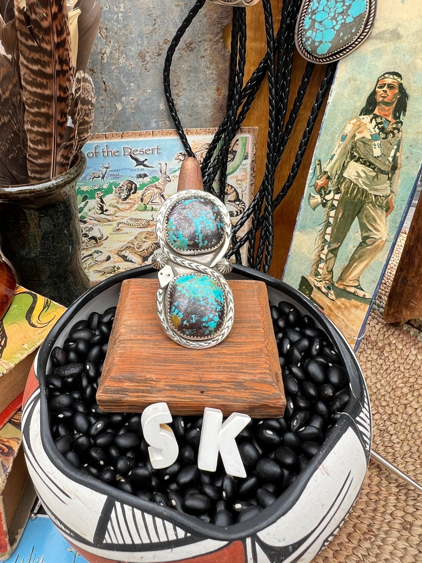 Large Turquoise Snake Ring
