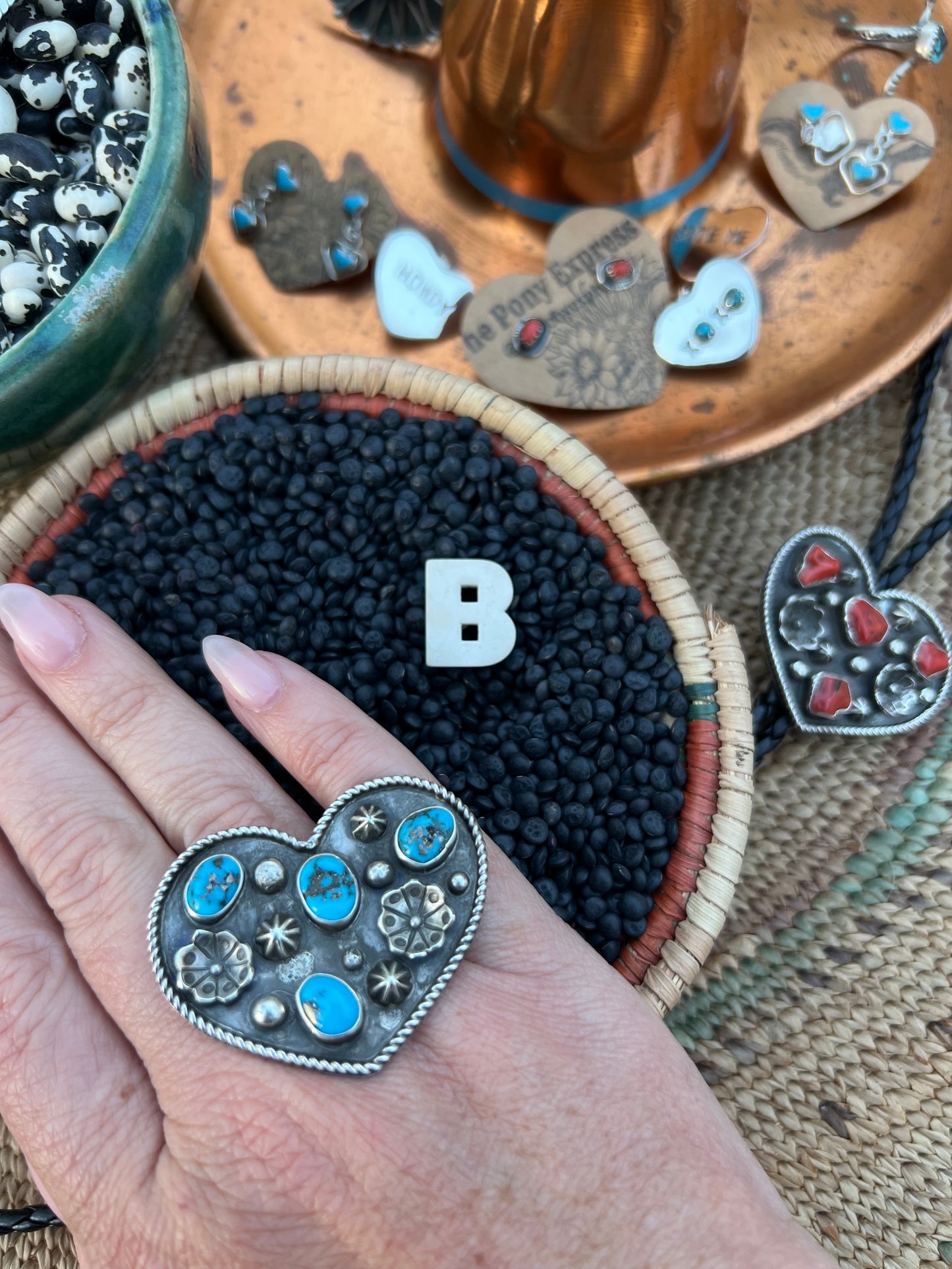 Leigha Heart Ring