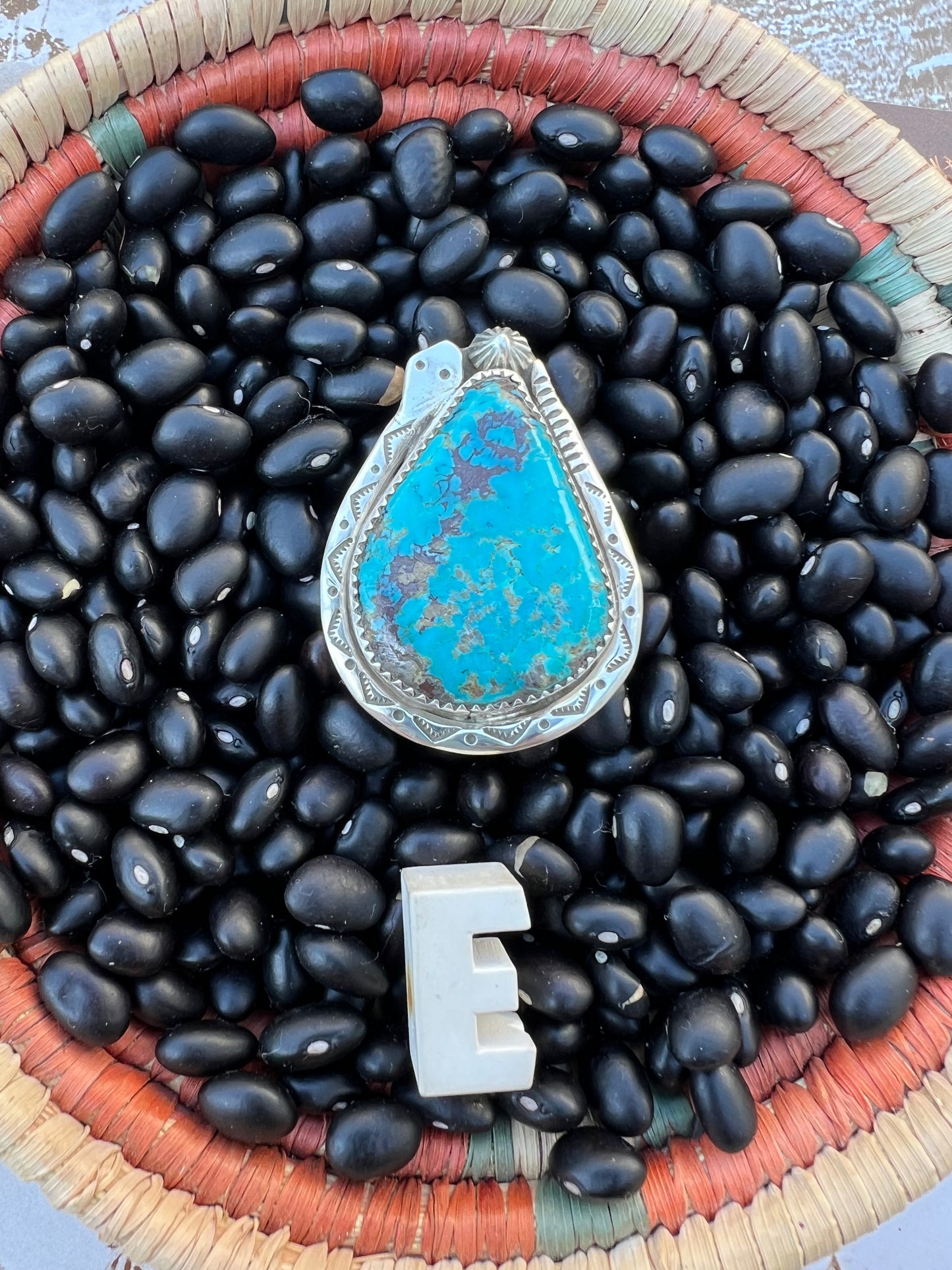 Large Turquoise Snake Ring